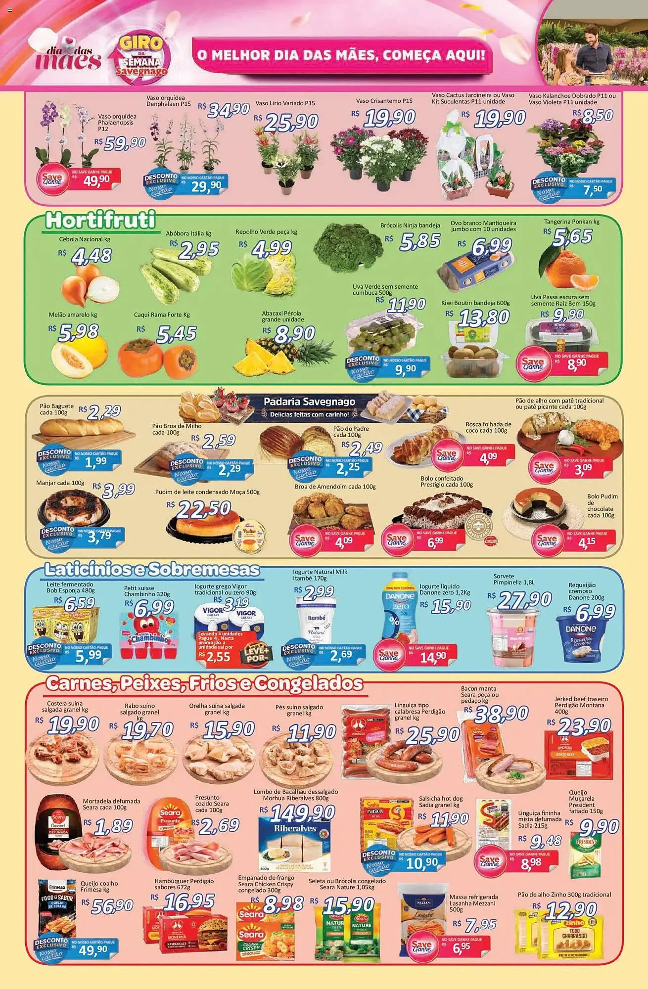 Encarte de Catálogo Supermercados Savegnago 7 de maio até 11 de maio 2026 - Pagina 2