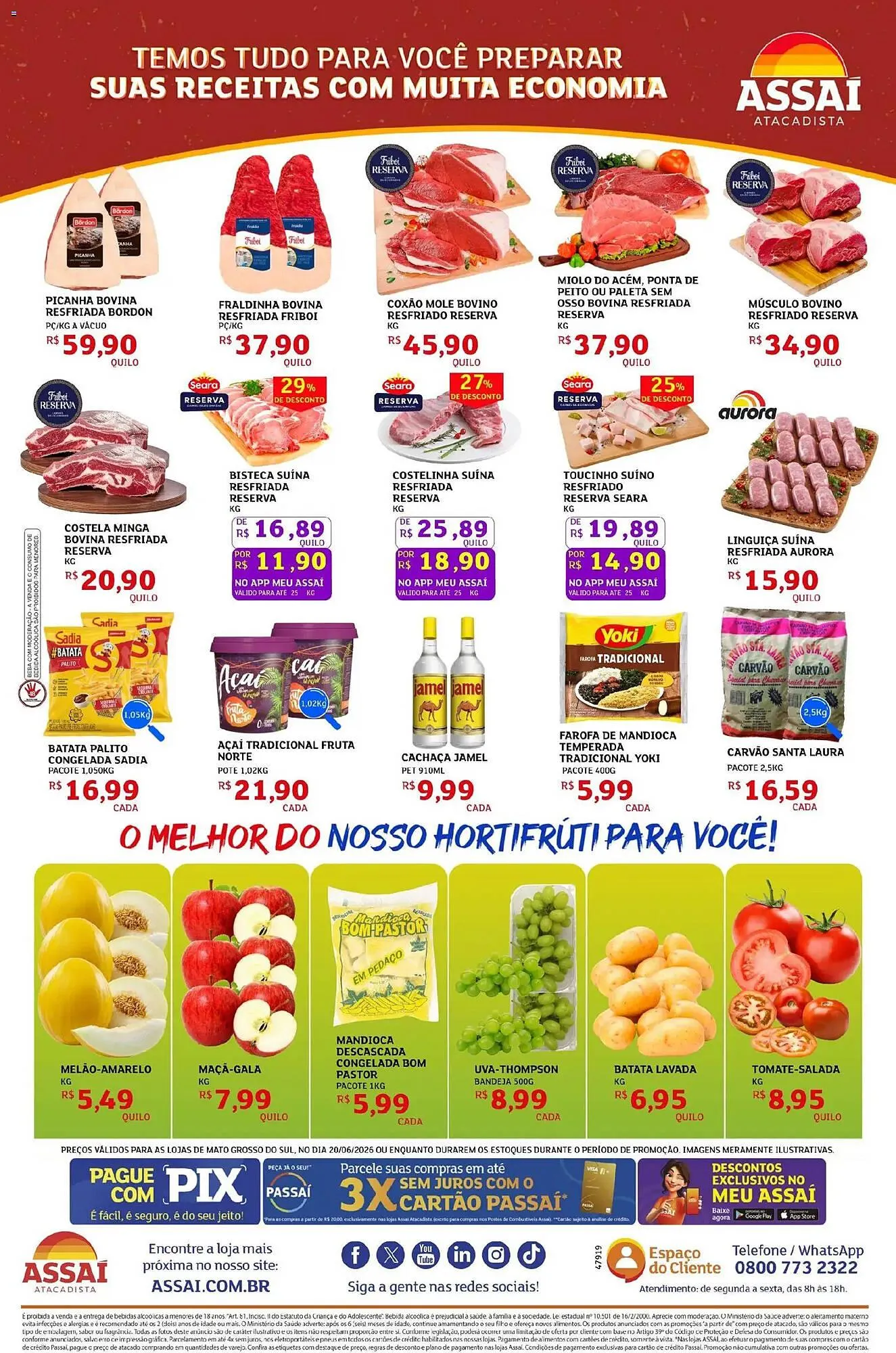 Encarte de Encarte Assaí Atacadista 20 de junho até 20 de junho 2026 - Pagina 2