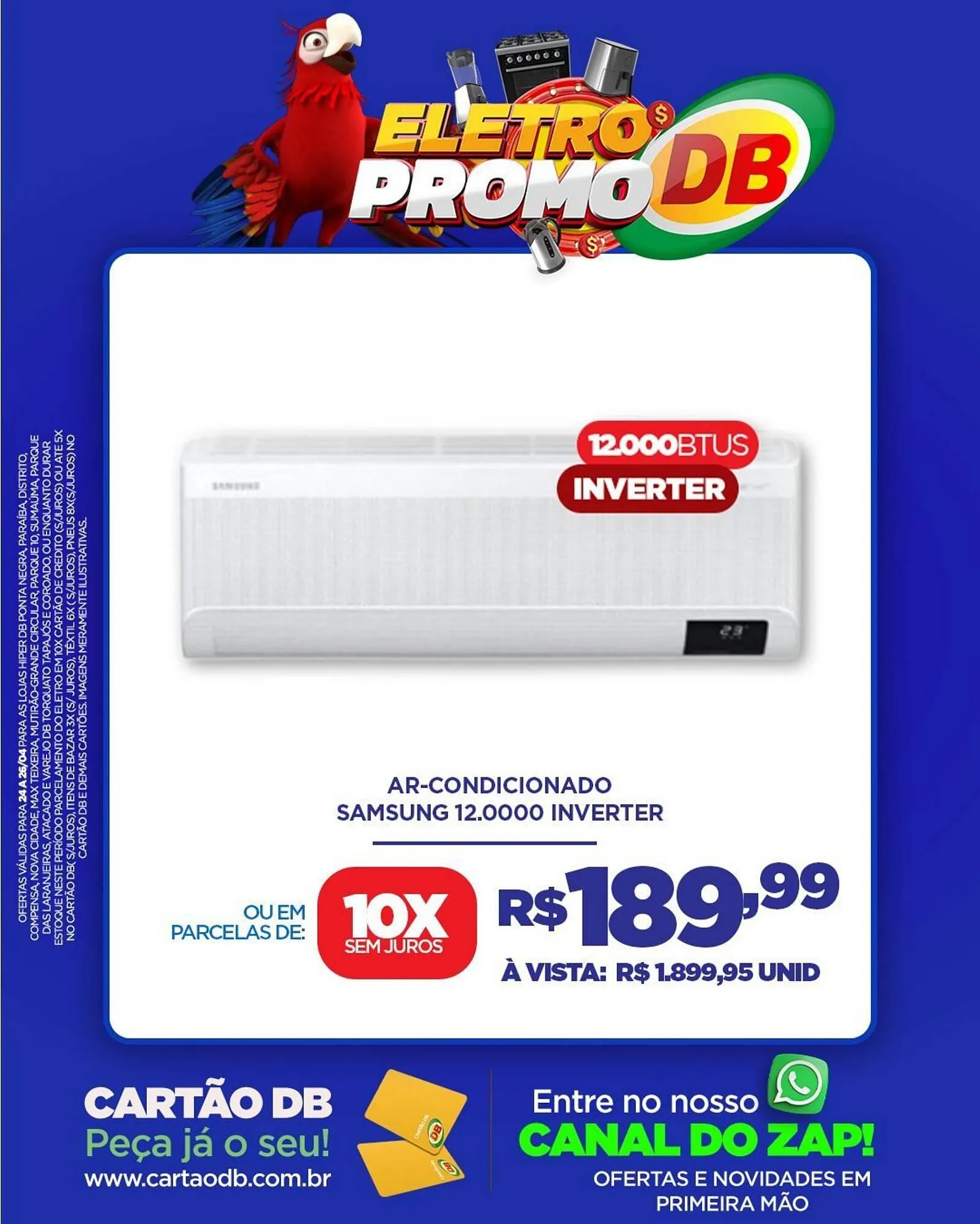 Encarte de Catálogo DB Supermercados 24 de abril até 26 de abril 2026 - Pagina 7