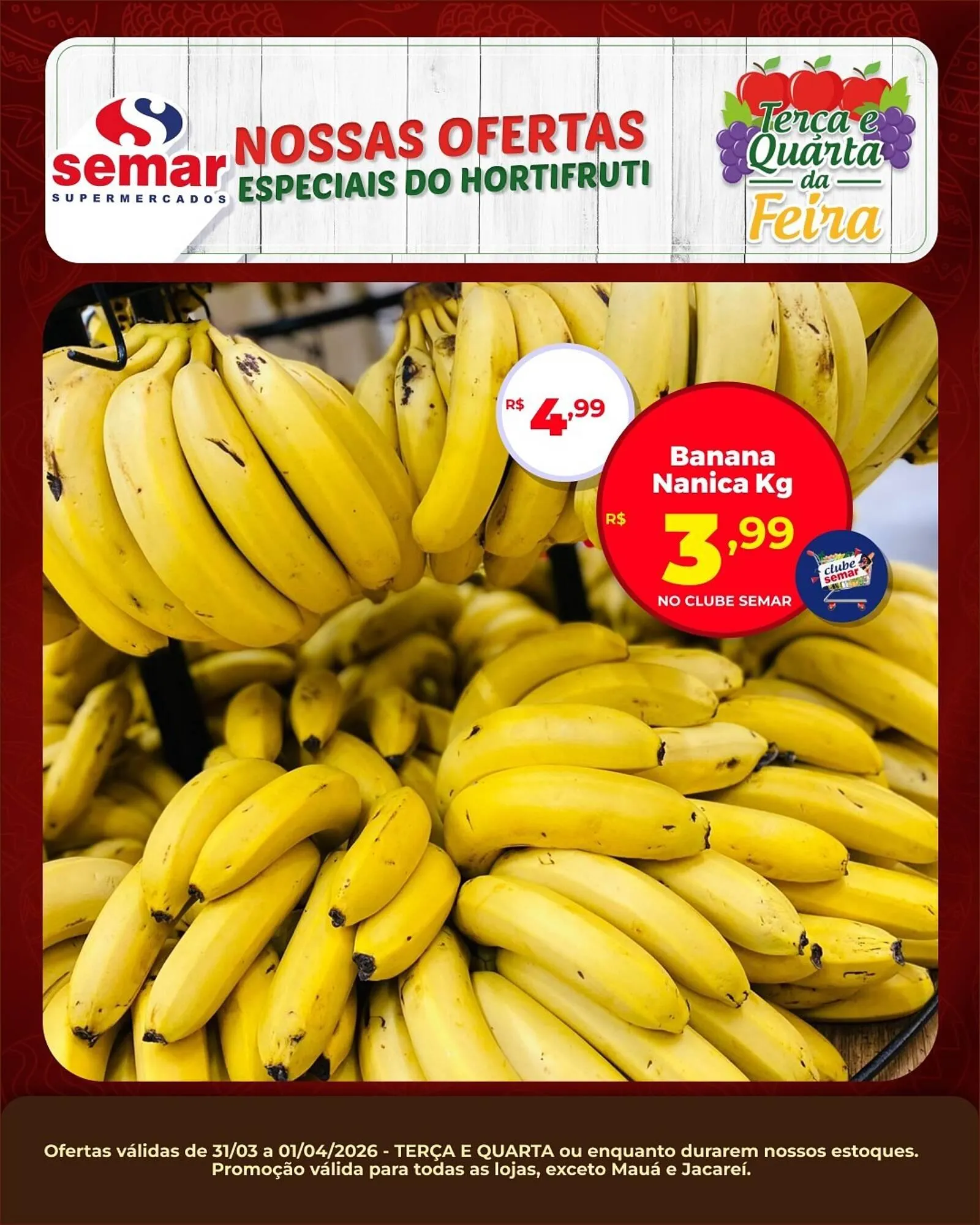 Encarte de Folheto Semar Supermercado 31 de março até 1 de abril 2026 - Pagina 5
