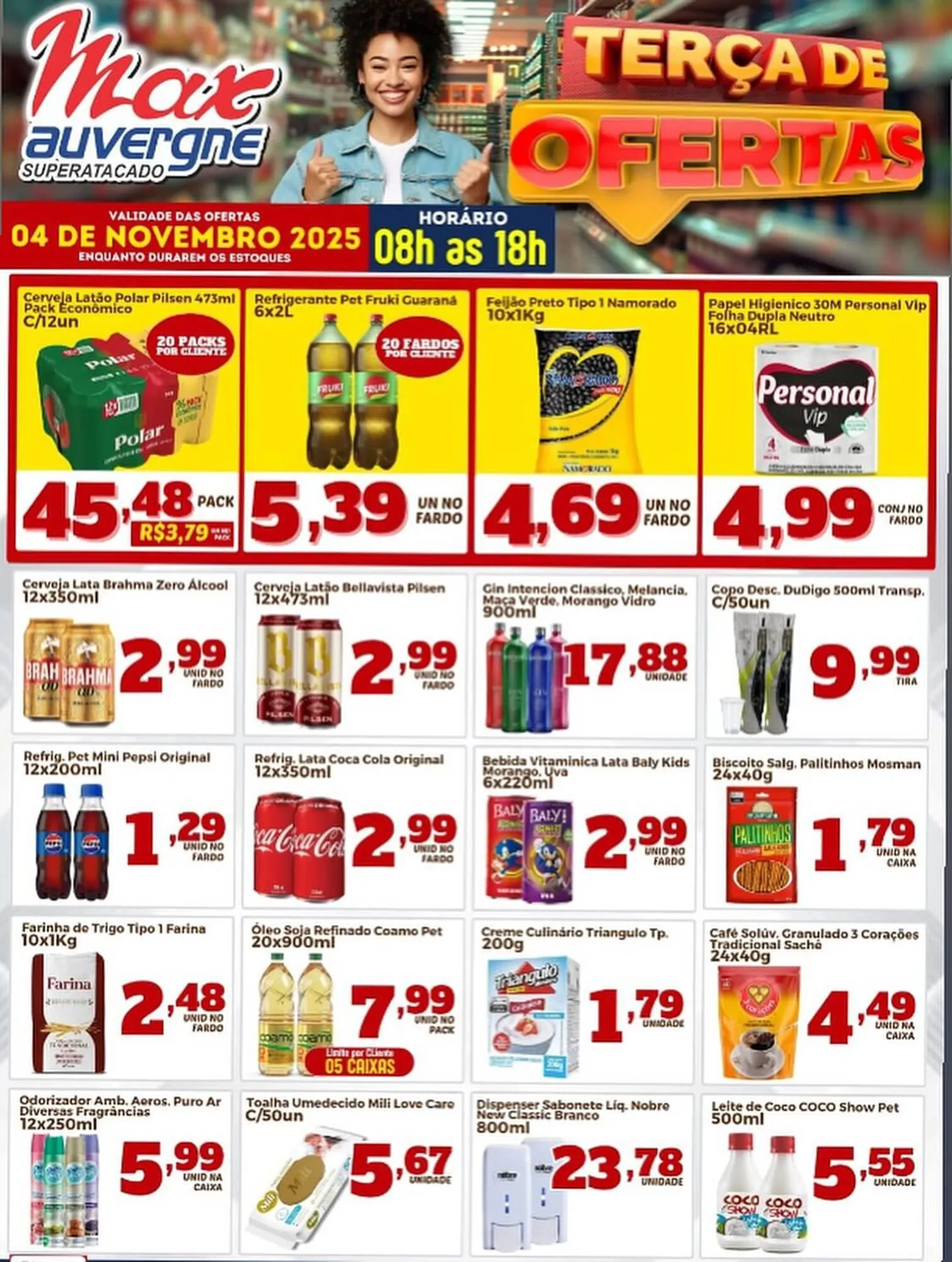 Encarte de Catálogo Max Auvergne Superatacado 4 de novembro até 4 de novembro 2025 - Pagina 2