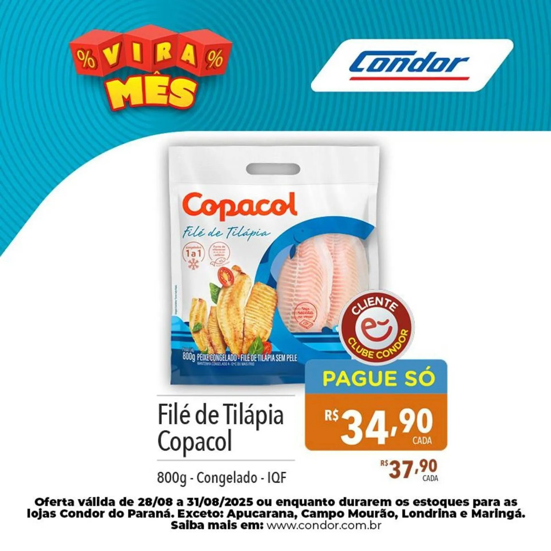 Encarte de Catálogo Supermercados Condor 29 de agosto até 31 de agosto 2025 - Pagina 3