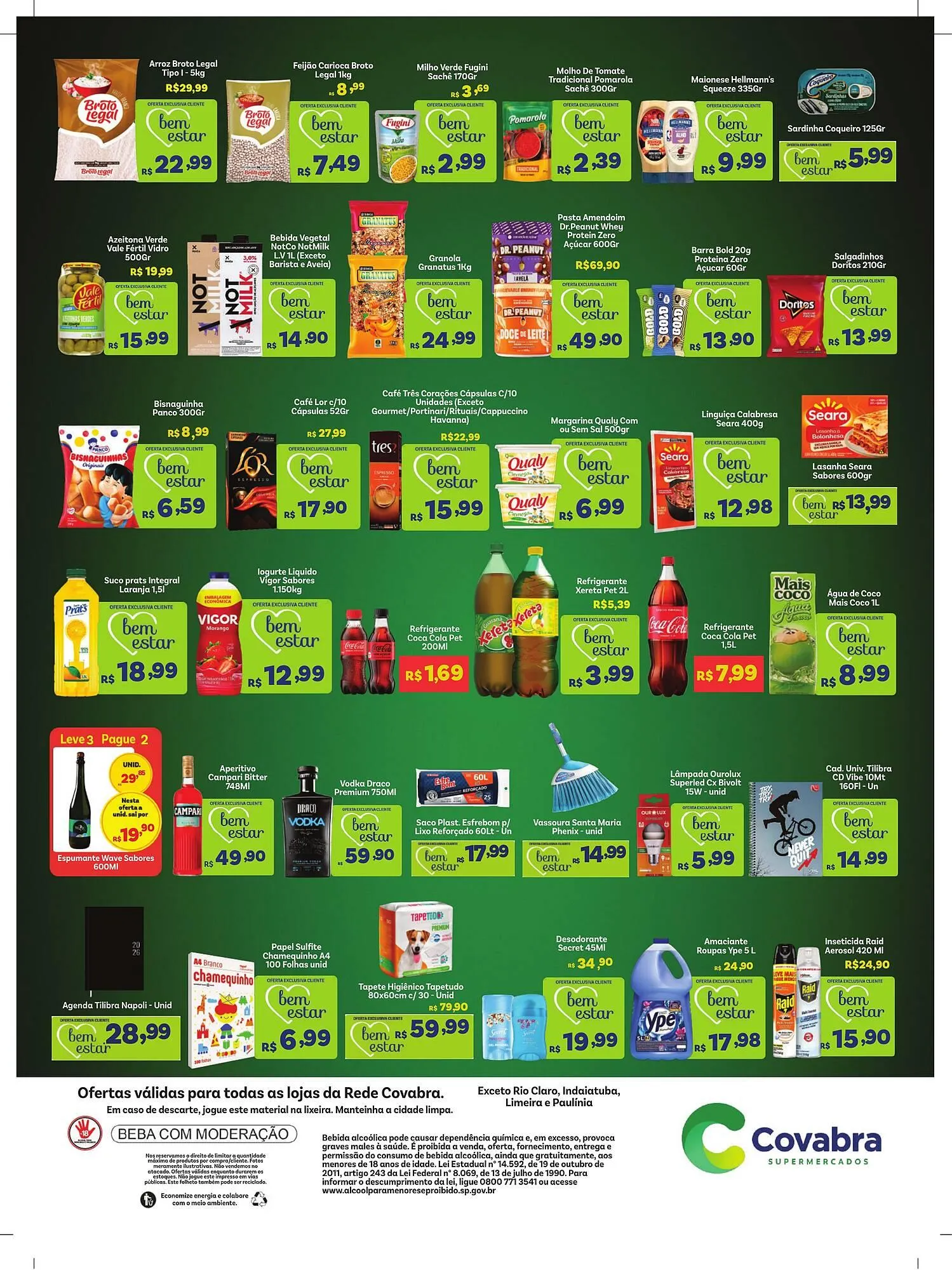 Encarte de Catálogo Covabra Supermercados 8 de janeiro até 11 de janeiro 2026 - Pagina 2