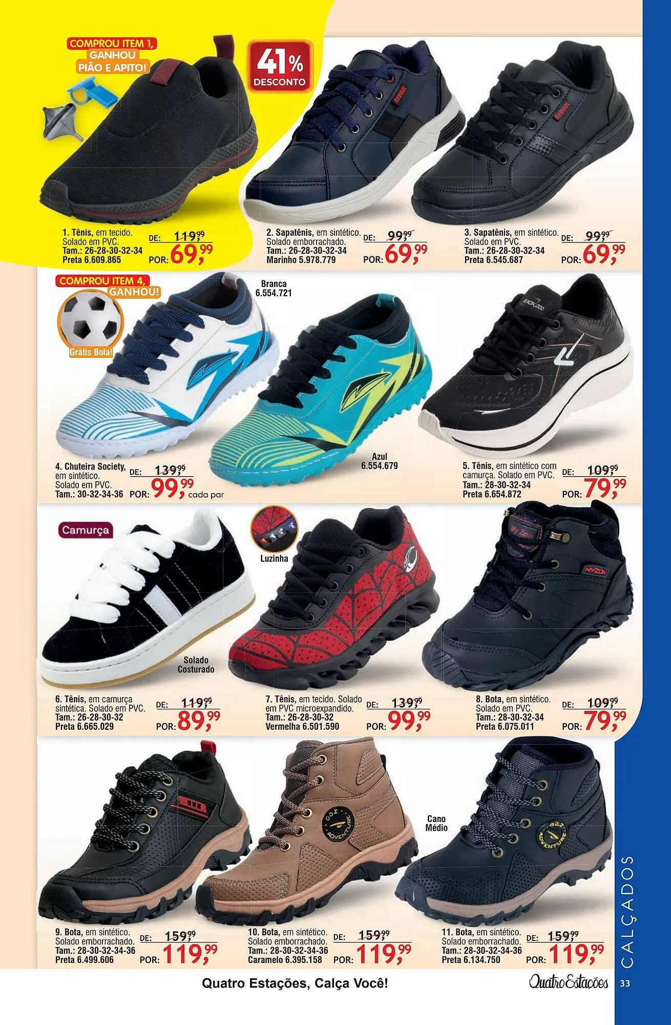 Encarte de Revista Quatro Estações 30 de março até 7 de julho 2026 - Pagina 29