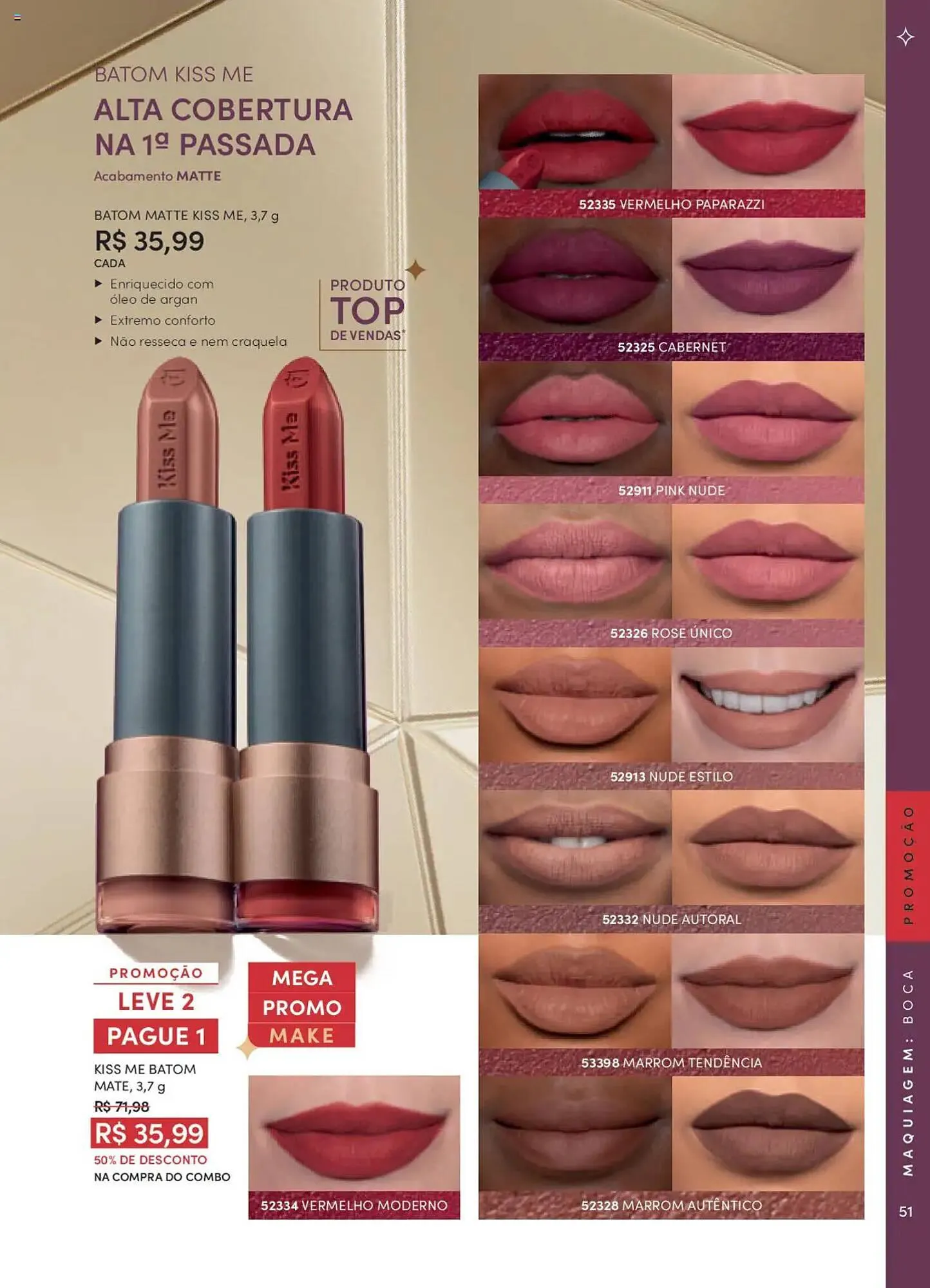 Encarte de Catálogo Eudora 8 de setembro até 3 de outubro 2025 - Pagina 51