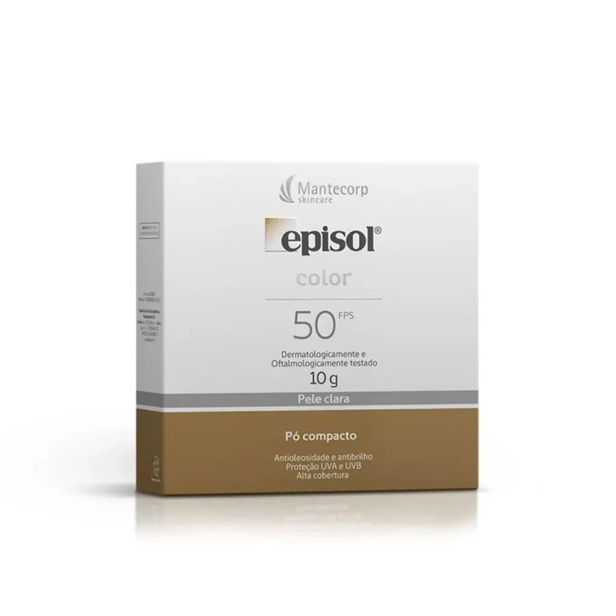 Pó Compacto Episol Color Pele Clara FPS50 10g