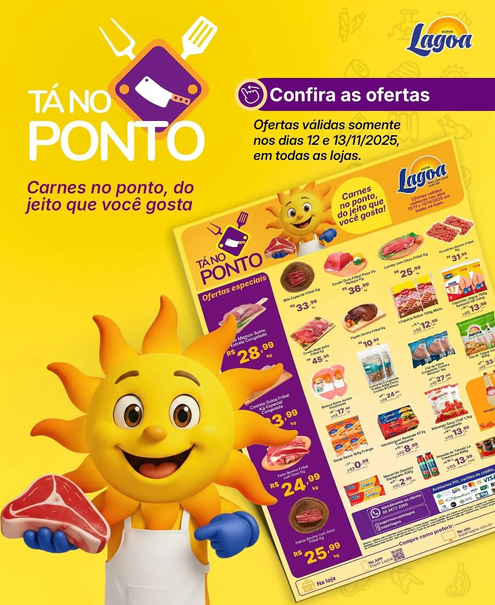 Encarte de Encarte Super Lagoa 12 de novembro até 13 de novembro 2025 - Pagina 1