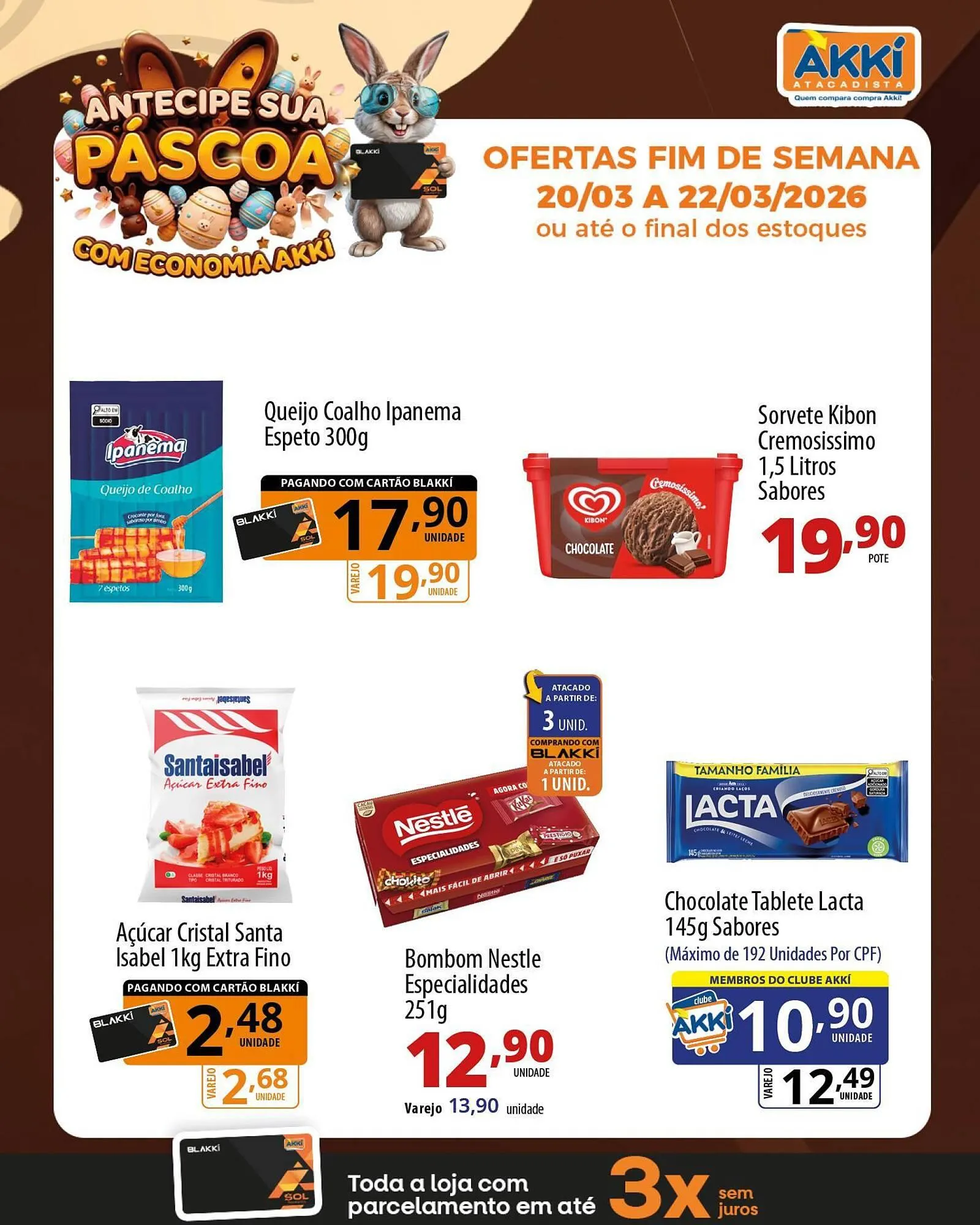 Encarte de Folheto Akki Atacadista 20 de março até 22 de março 2026 - Pagina 2