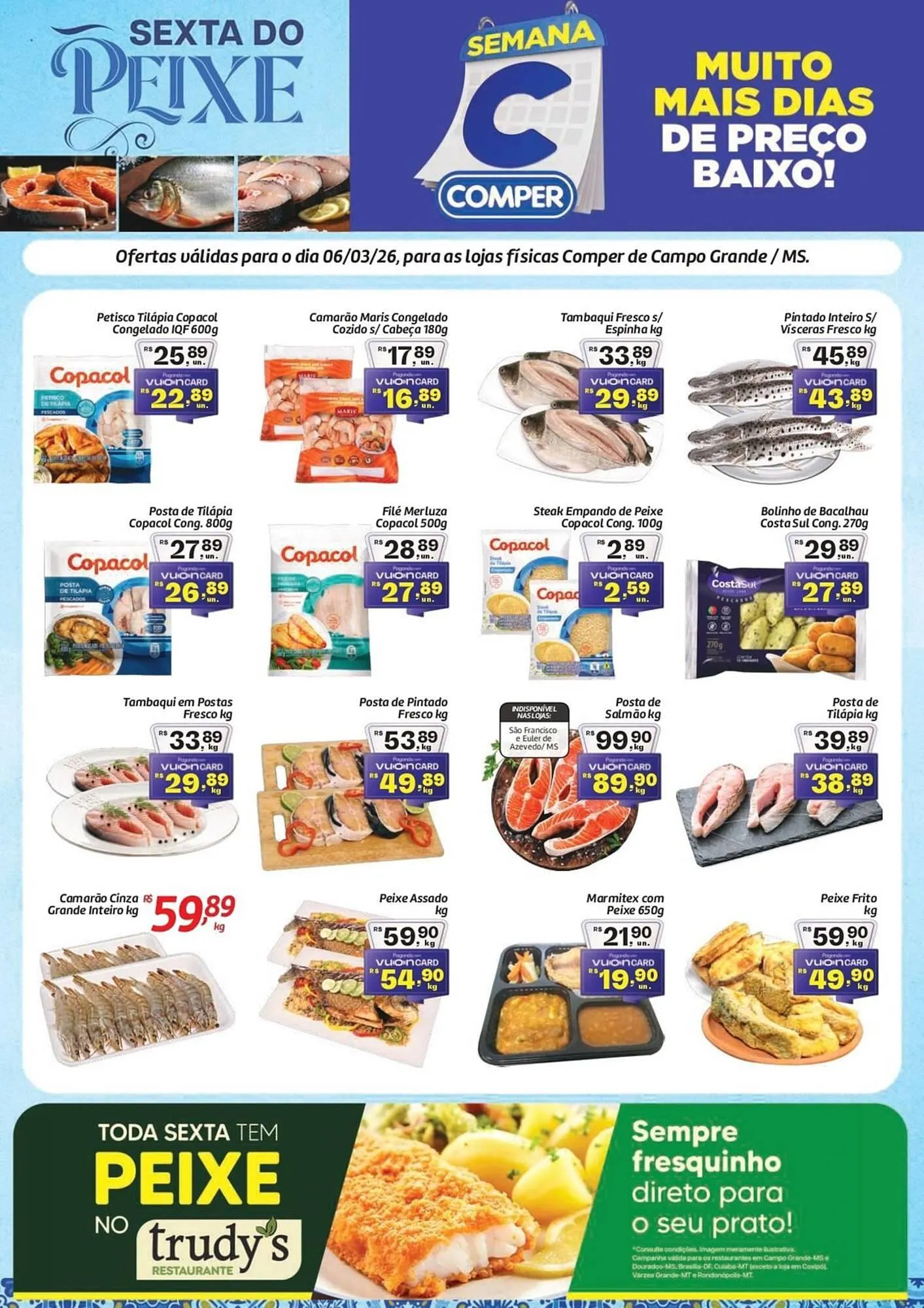 Encarte de Folheto Comper 6 de março até 6 de março 2026 - Pagina 1