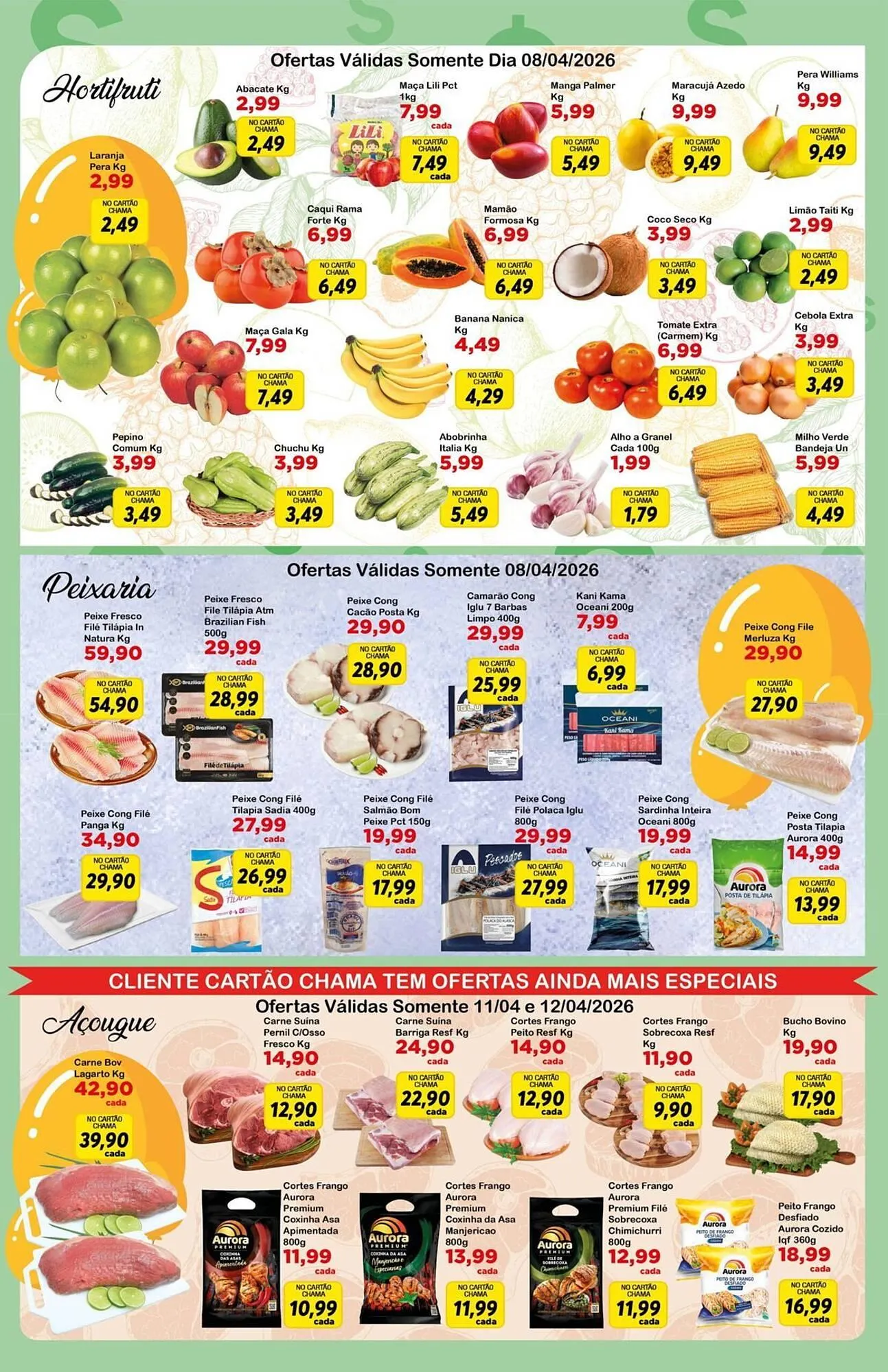 Encarte de Catálogo Chama Supermercados 8 de abril até 14 de abril 2026 - Pagina 2