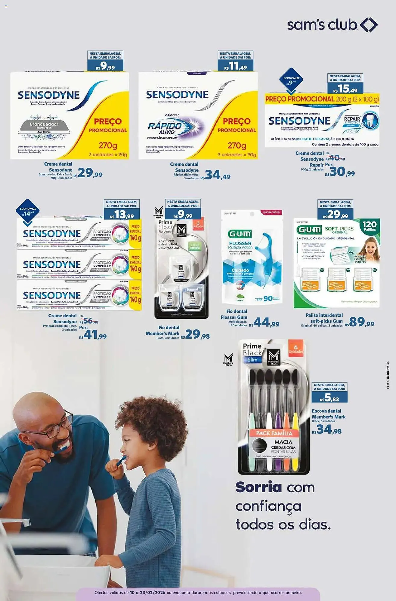 Encarte de Folheto Sam's Club 10 de fevereiro até 23 de fevereiro 2026 - Pagina 9