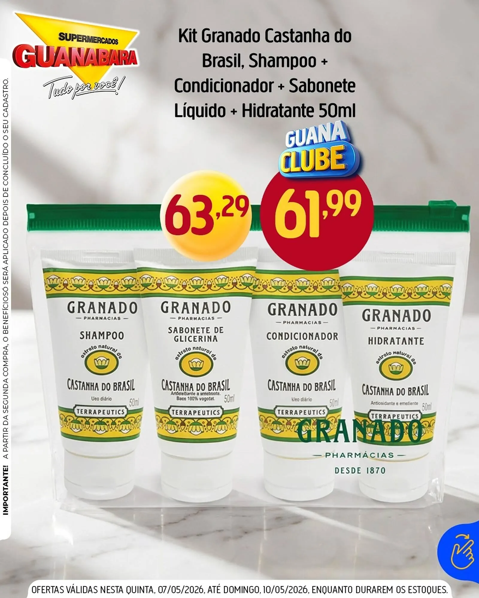Encarte de Encarte Supermercados Guanabara 7 de maio até 10 de maio 2026 - Pagina 3