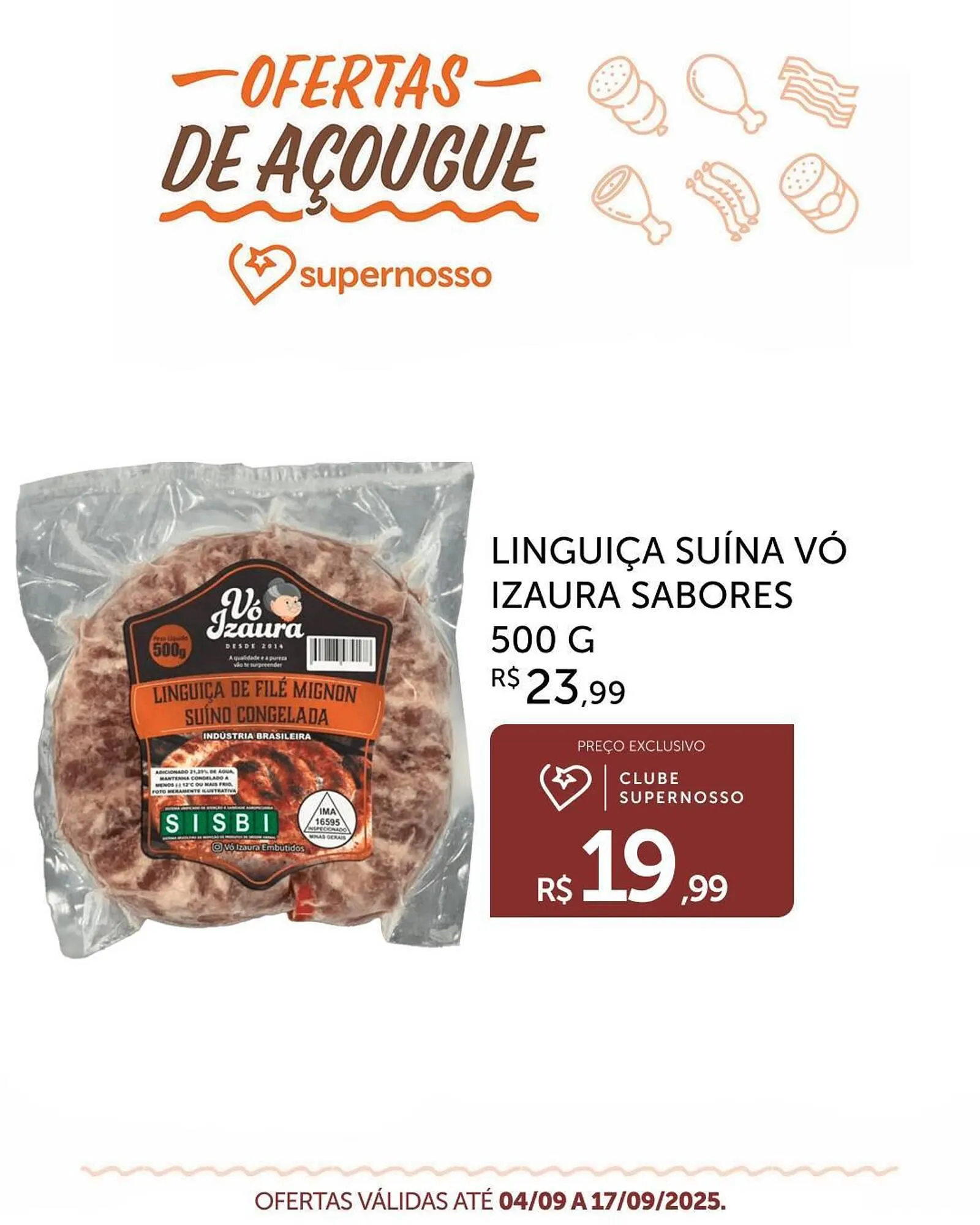 Encarte de Folheto Super Nosso 8 de setembro até 17 de setembro 2025 - Pagina 2