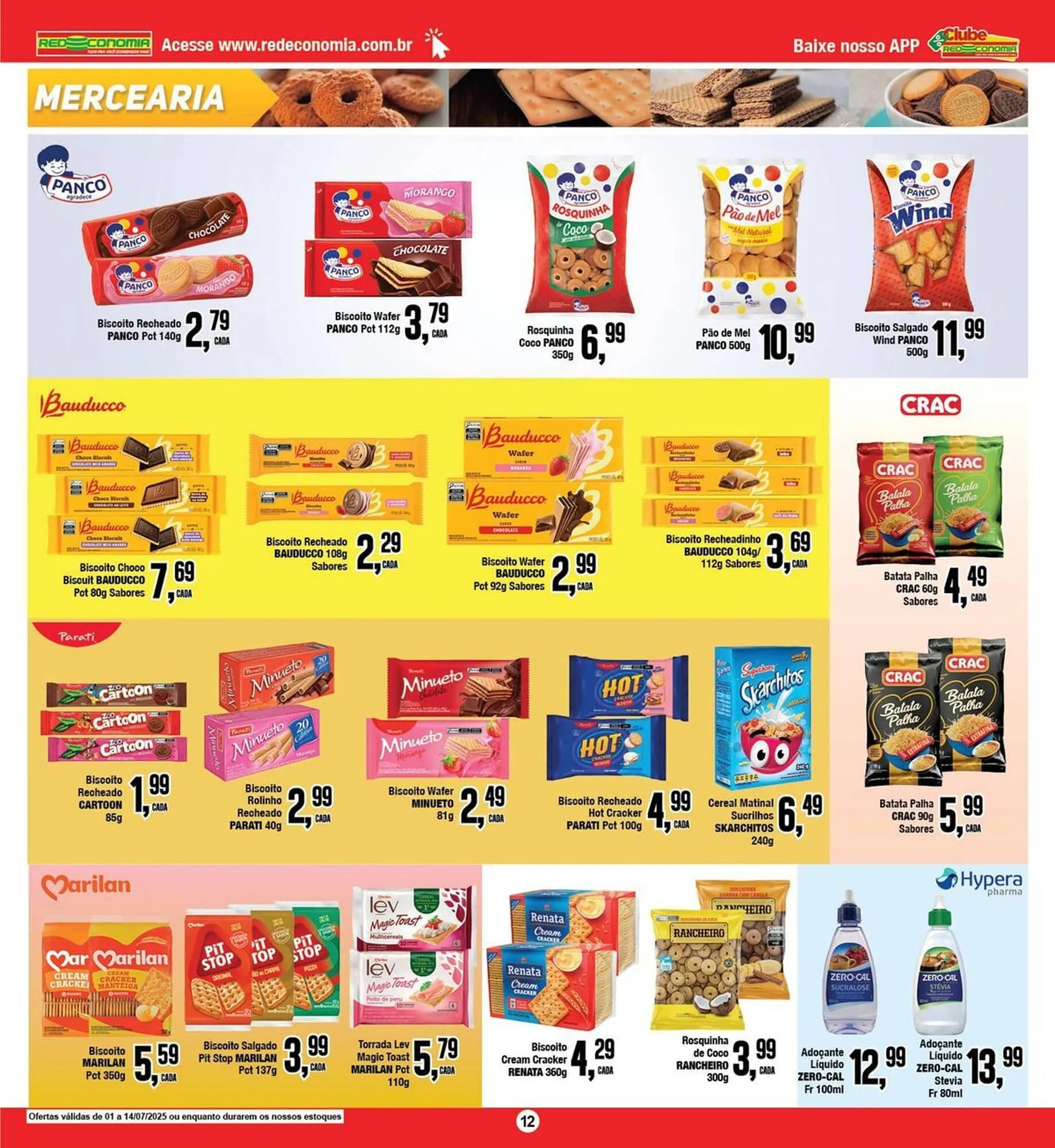 Encarte de Catálogo Rede Economia 4 de julho até 6 de julho 2025 - Pagina 12