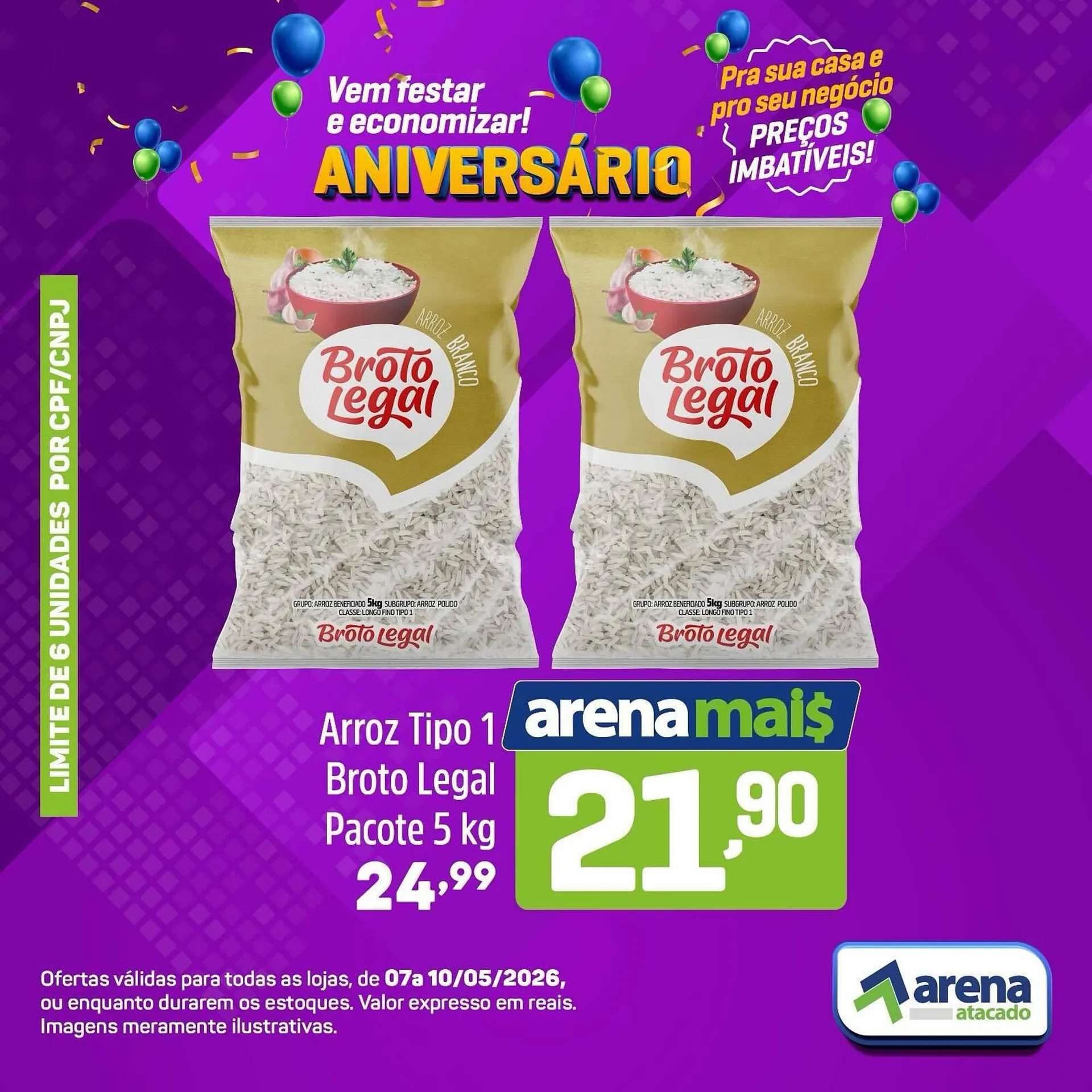 Encarte de Folheto Arena Atacado 7 de maio até 10 de maio 2026 - Pagina 17