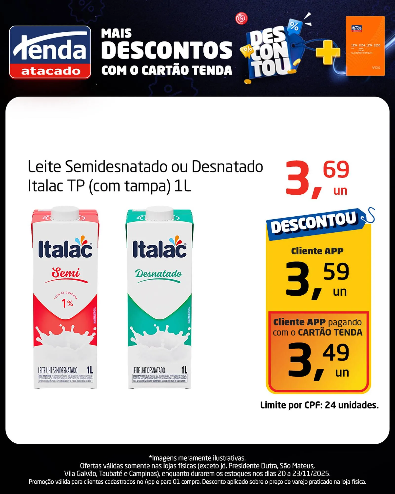 Encarte de Folheto Tenda Atacado 20 de novembro até 23 de novembro 2025 - Pagina 5