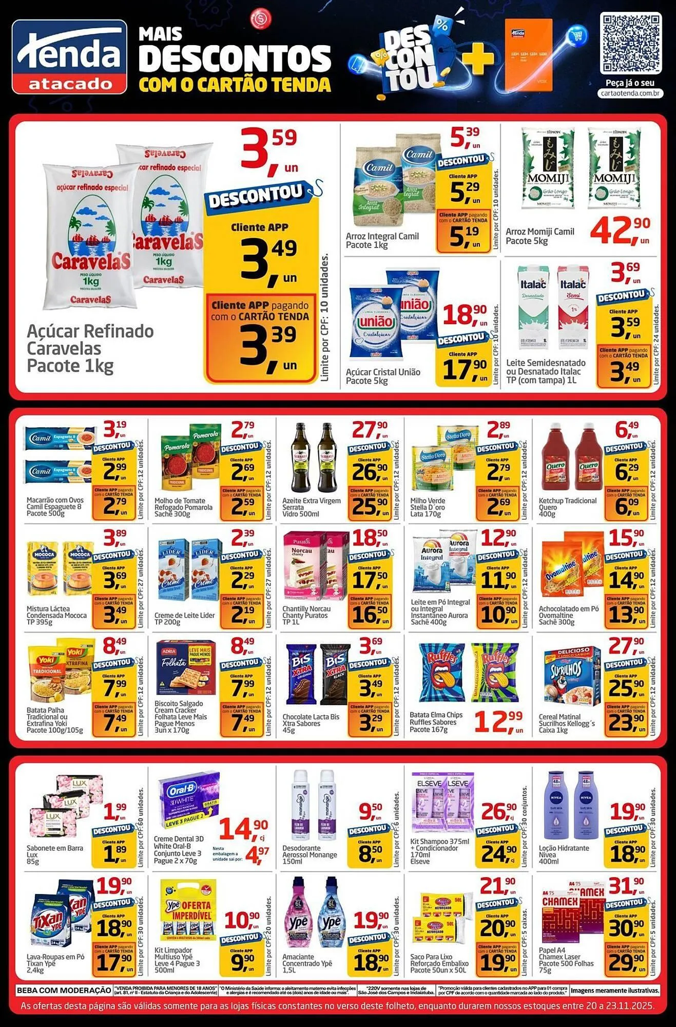 Encarte de Folheto Tenda Atacado 20 de novembro até 23 de novembro 2025 - Pagina 6