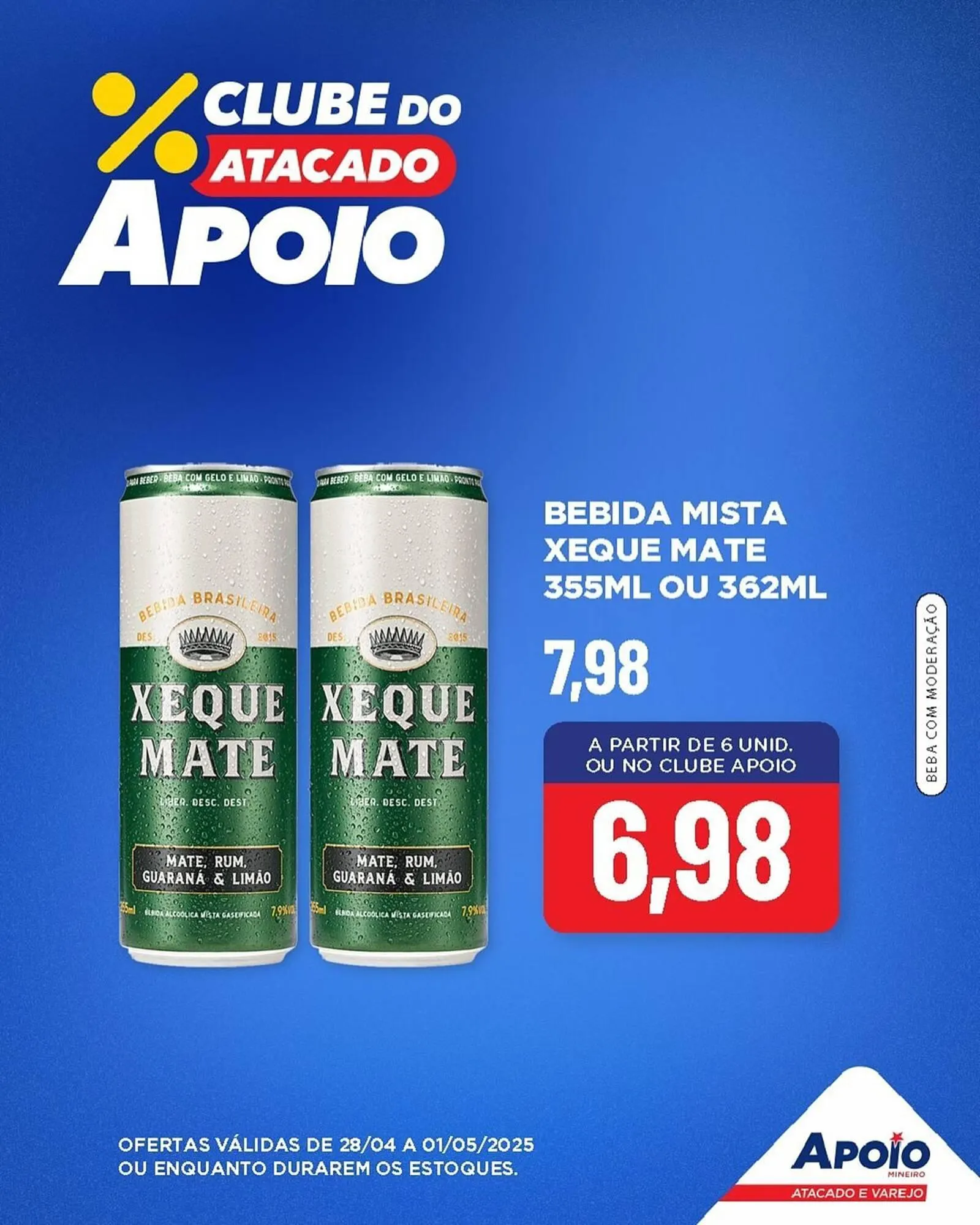 Encarte de Catálogo Apoio Mineiro 28 de abril até 1 de maio 2025 - Pagina 1