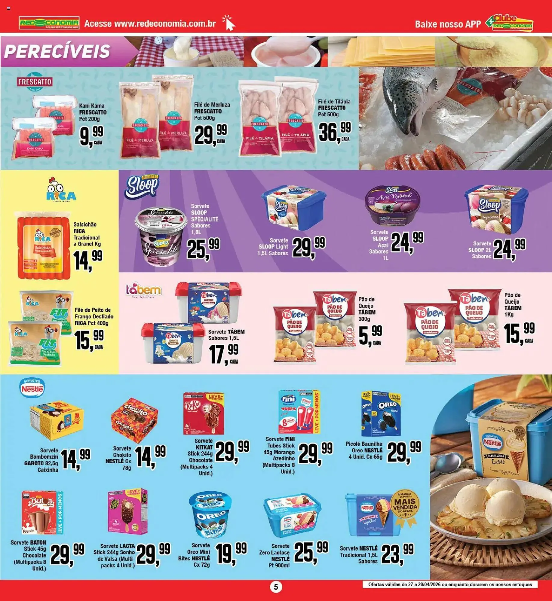 Encarte de Encarte Redeconomia 27 de abril até 29 de abril 2026 - Pagina 5