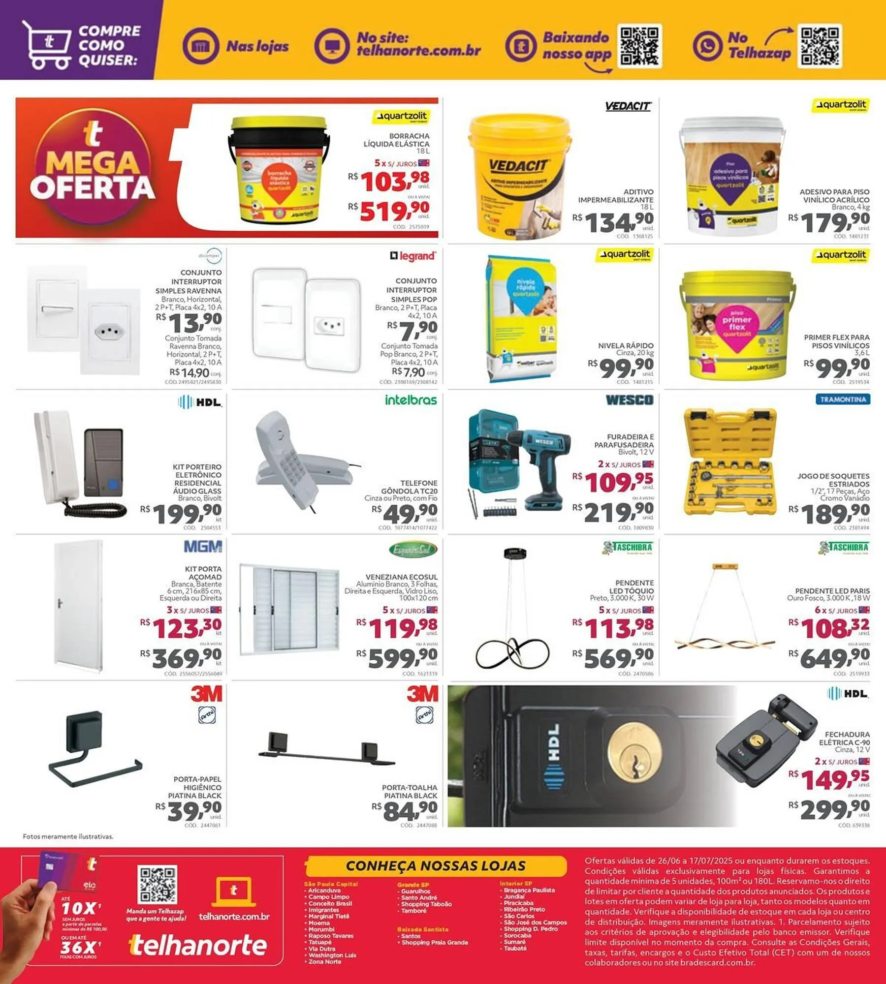 Encarte de Catálogo Telhanorte 26 de junho até 17 de julho 2025 - Pagina 8