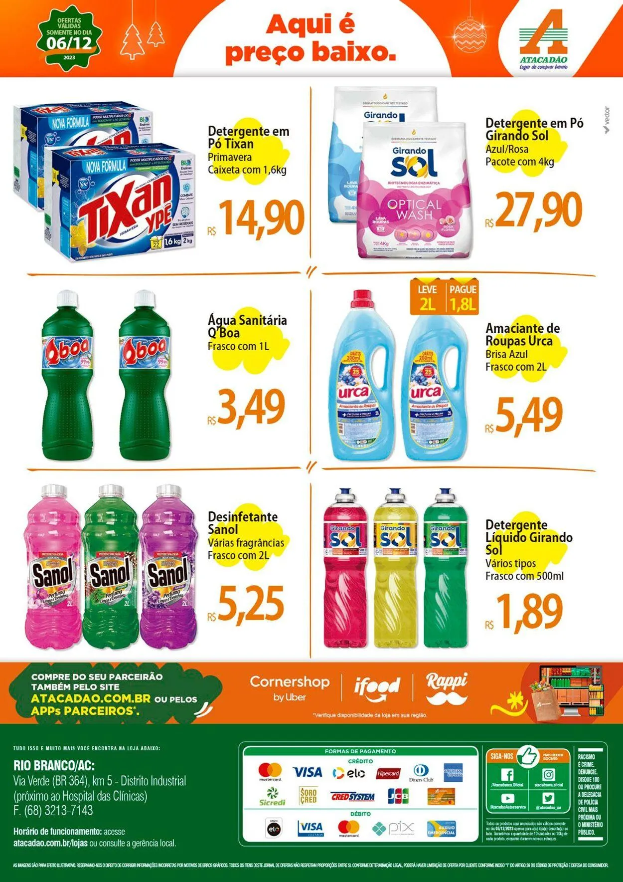 Encarte de Atacadão - AC - Rio Branco 6 de dezembro até 6 de dezembro 2023 - Pagina 2