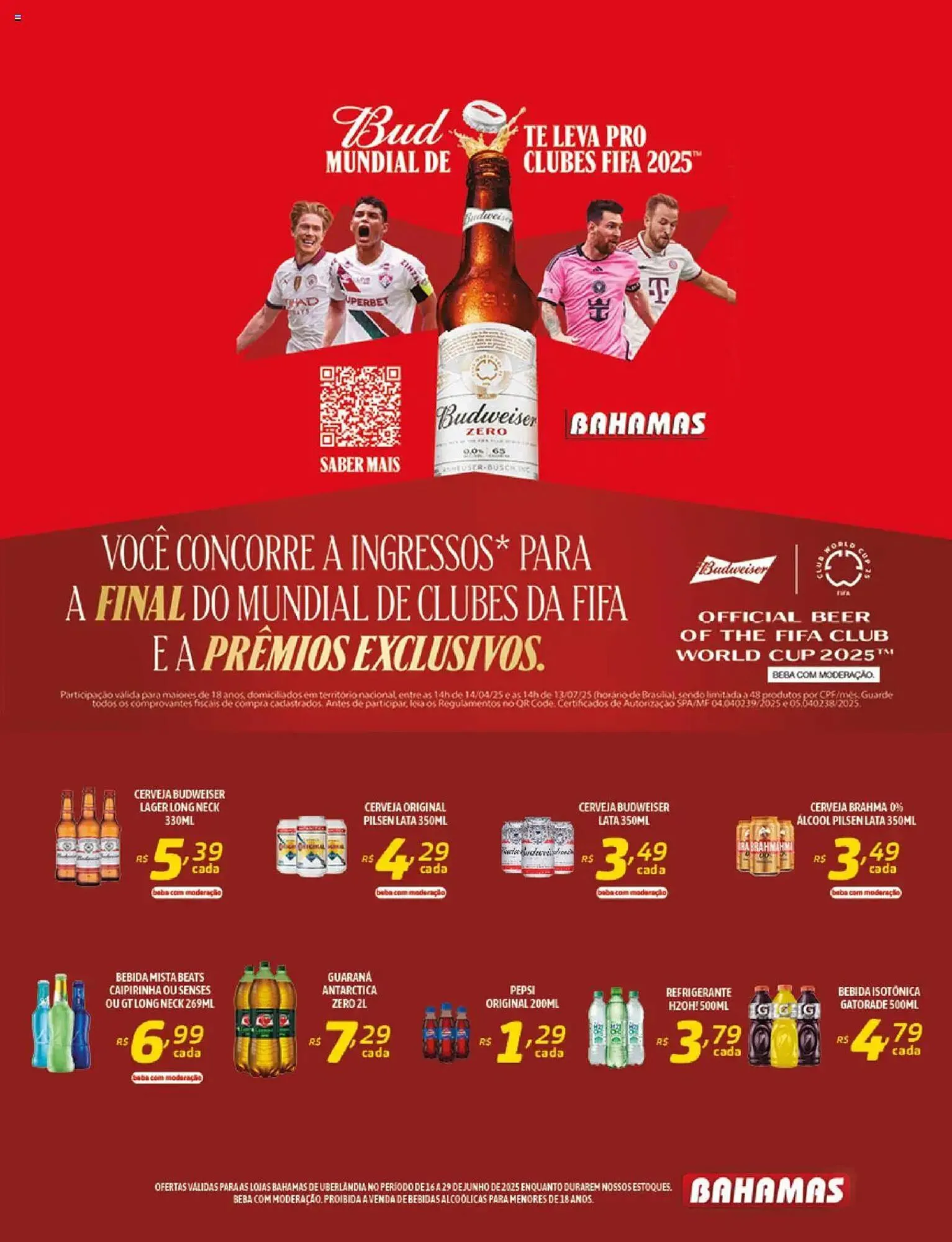 Encarte de Catálogo Bahamas Supermercados 16 de junho até 30 de junho 2025 - Pagina 14