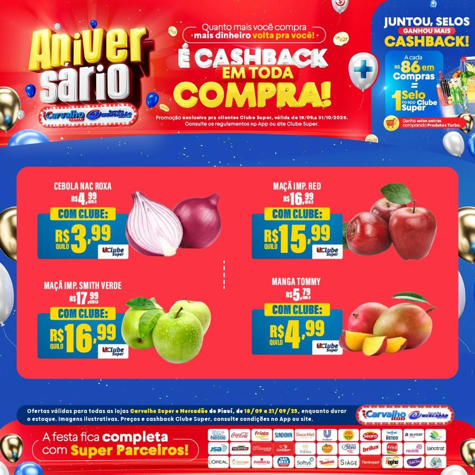 Encarte de Catálogo Carvalho Supermercado 22 de setembro até 31 de outubro 2025 - Pagina 4