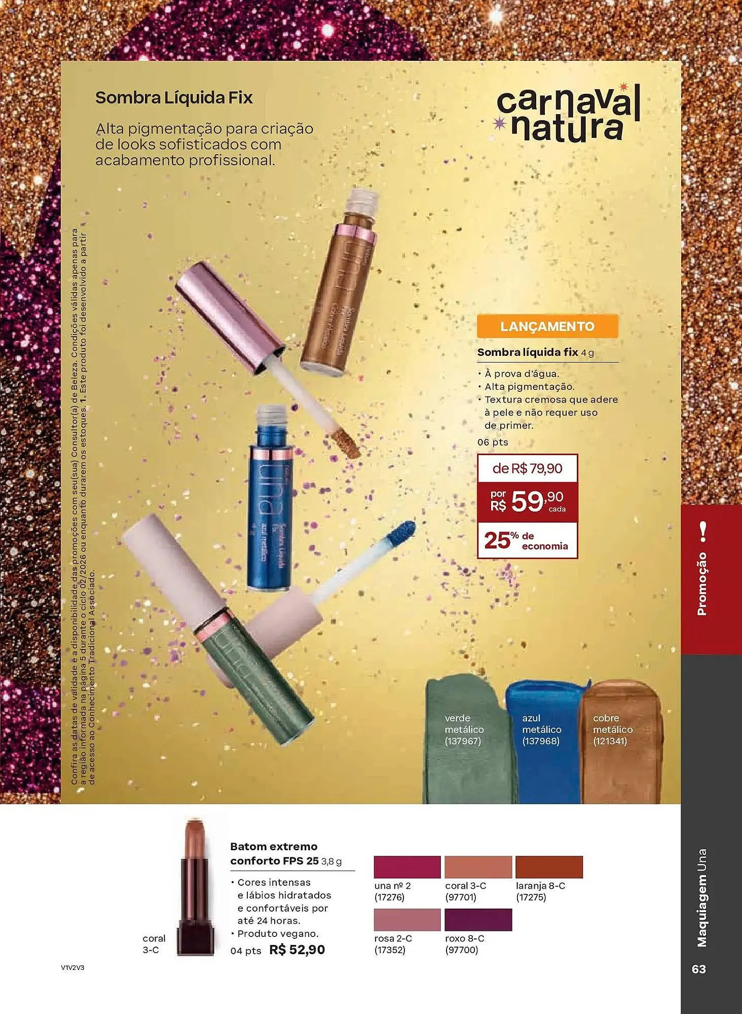 Encarte de Catálogo Natura 13 de janeiro até 4 de fevereiro 2026 - Pagina 63