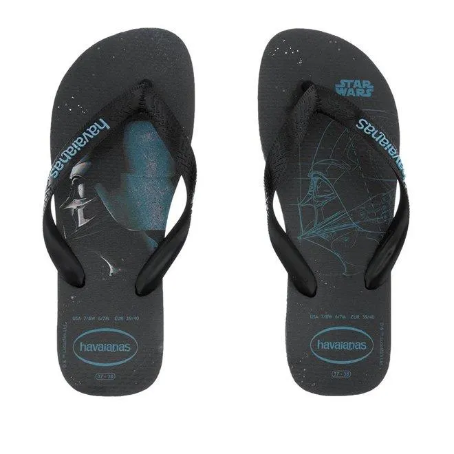 Chinelo Havaianas Star Wars Preto