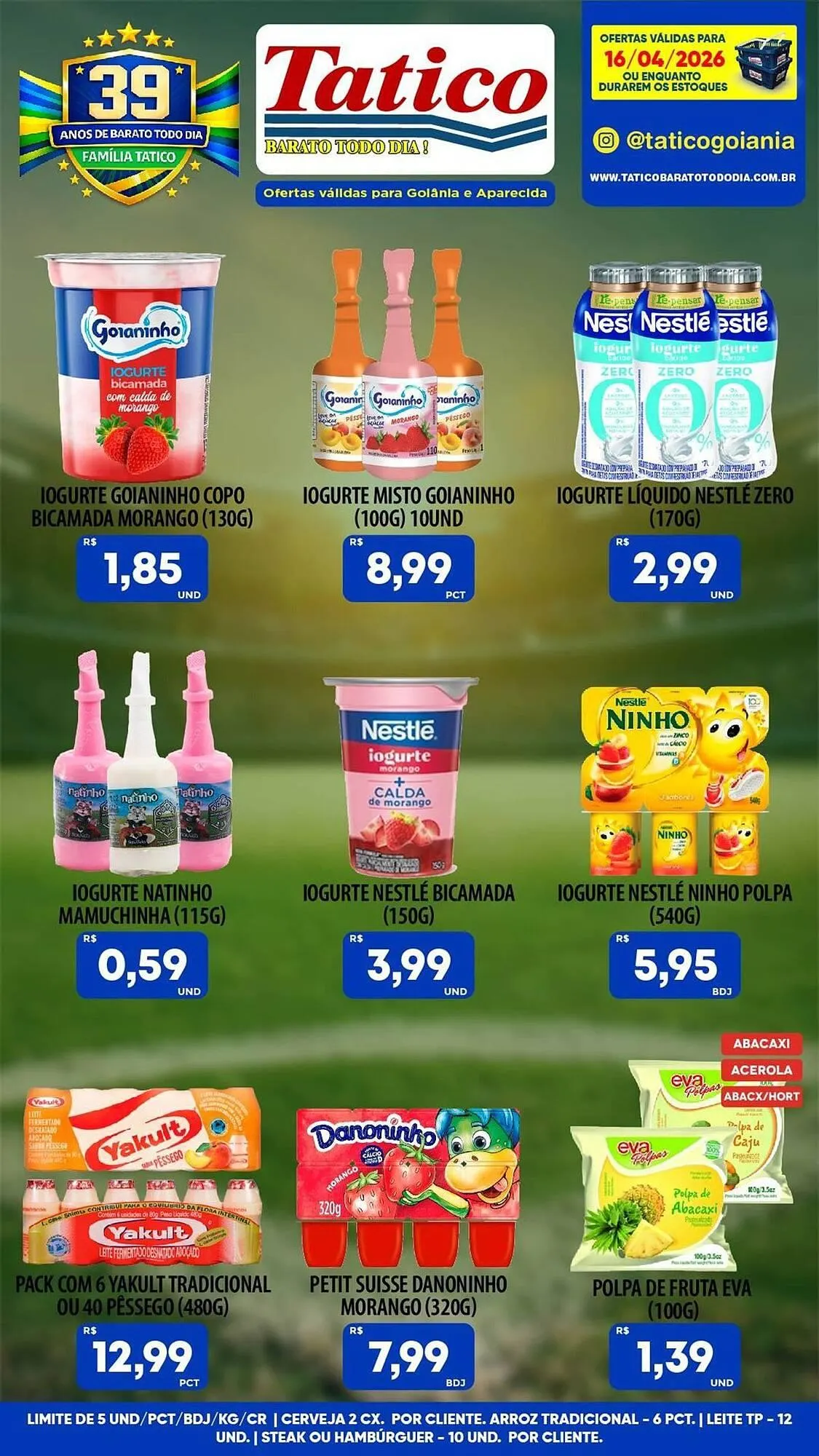 Encarte de Tabloide Tatico 16 de abril até 16 de abril 2026 - Pagina 17