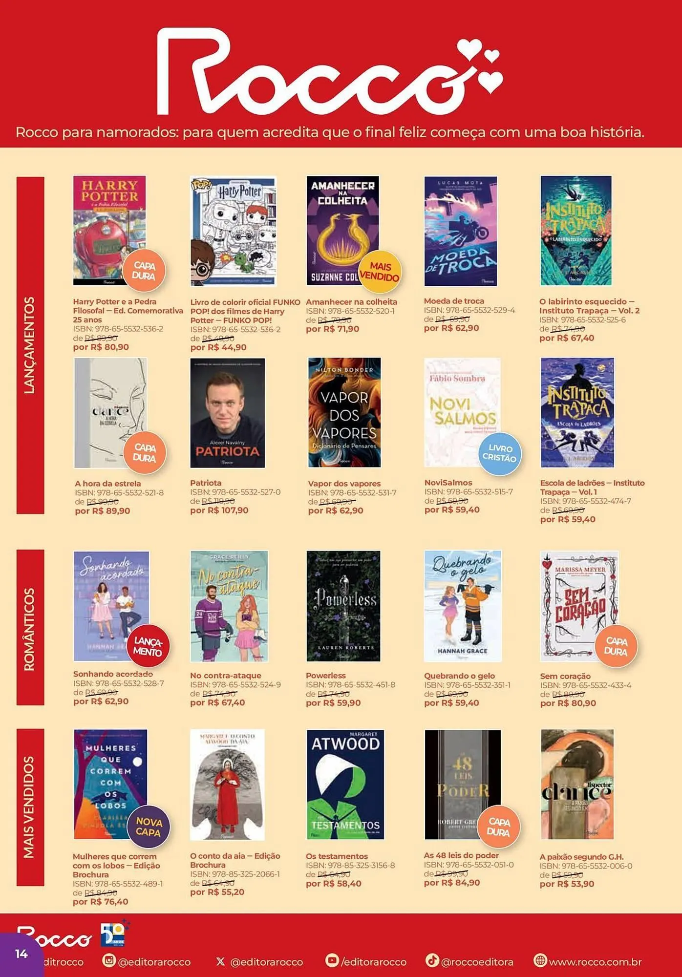 Encarte de Catálogo Livraria Leitura 27 de maio até 13 de julho 2025 - Pagina 14