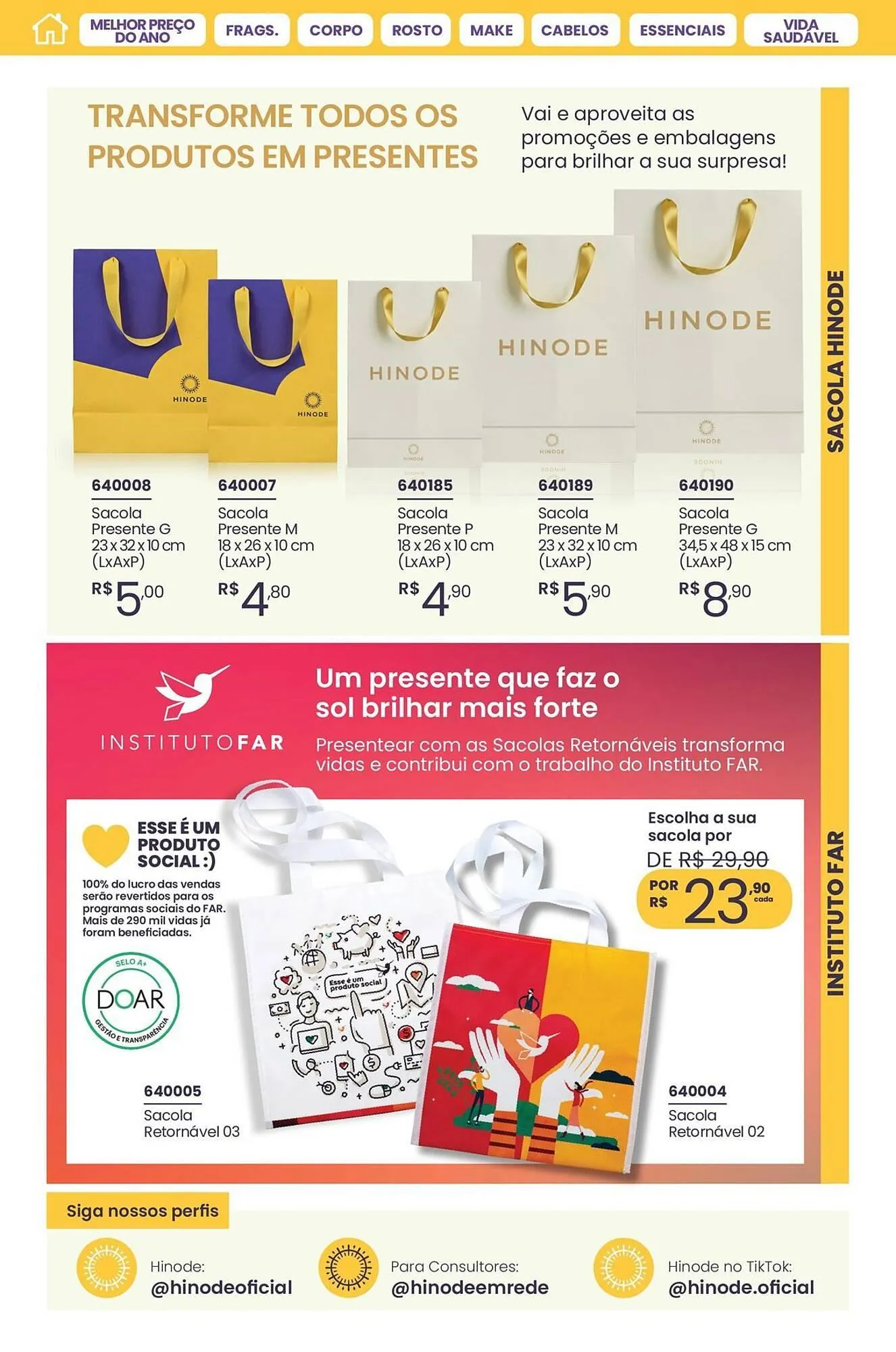 Encarte de Catálogo Hinode 1 de março até 31 de março 2026 - Pagina 11