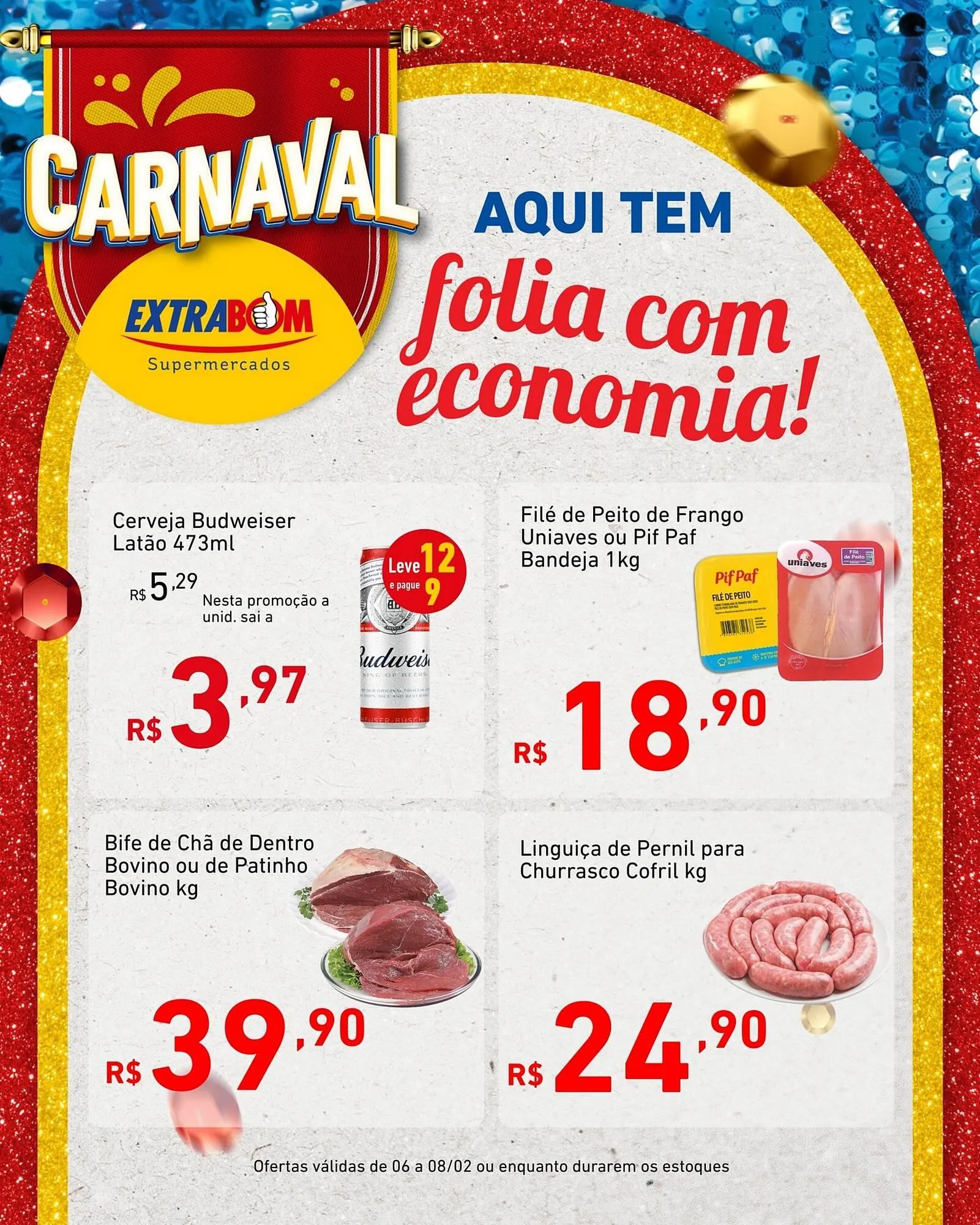 Encarte de Catálogo Extrabom Supermercados 6 de fevereiro até 8 de fevereiro 2026 - Pagina 2