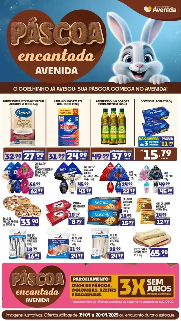 Encarte de Encarte Rede Troyano de Supermercados 14 de abril até 20 de abril 2025 - Pagina 2