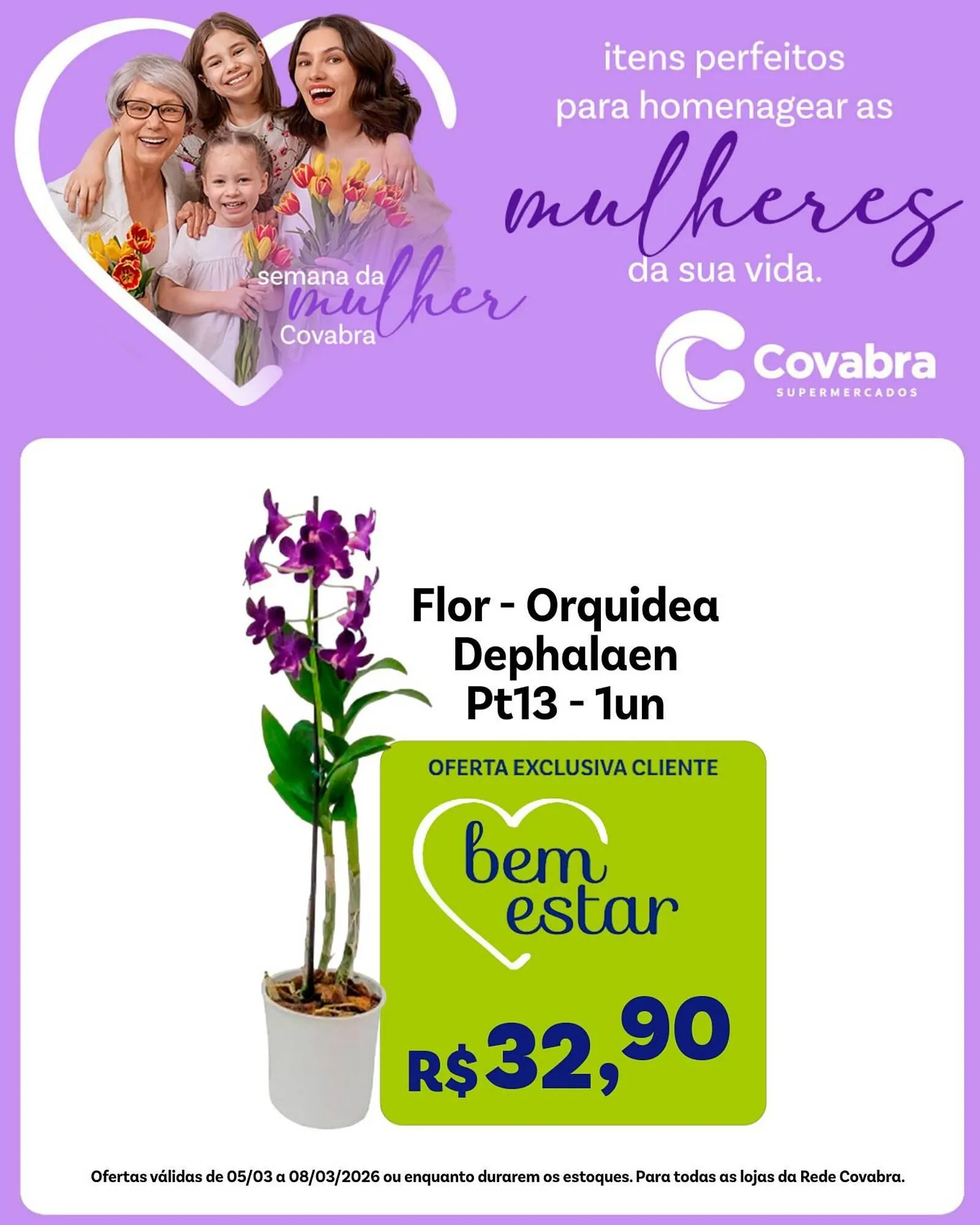 Encarte de Catálogo Covabra Supermercados 6 de março até 9 de março 2026 - Pagina 3