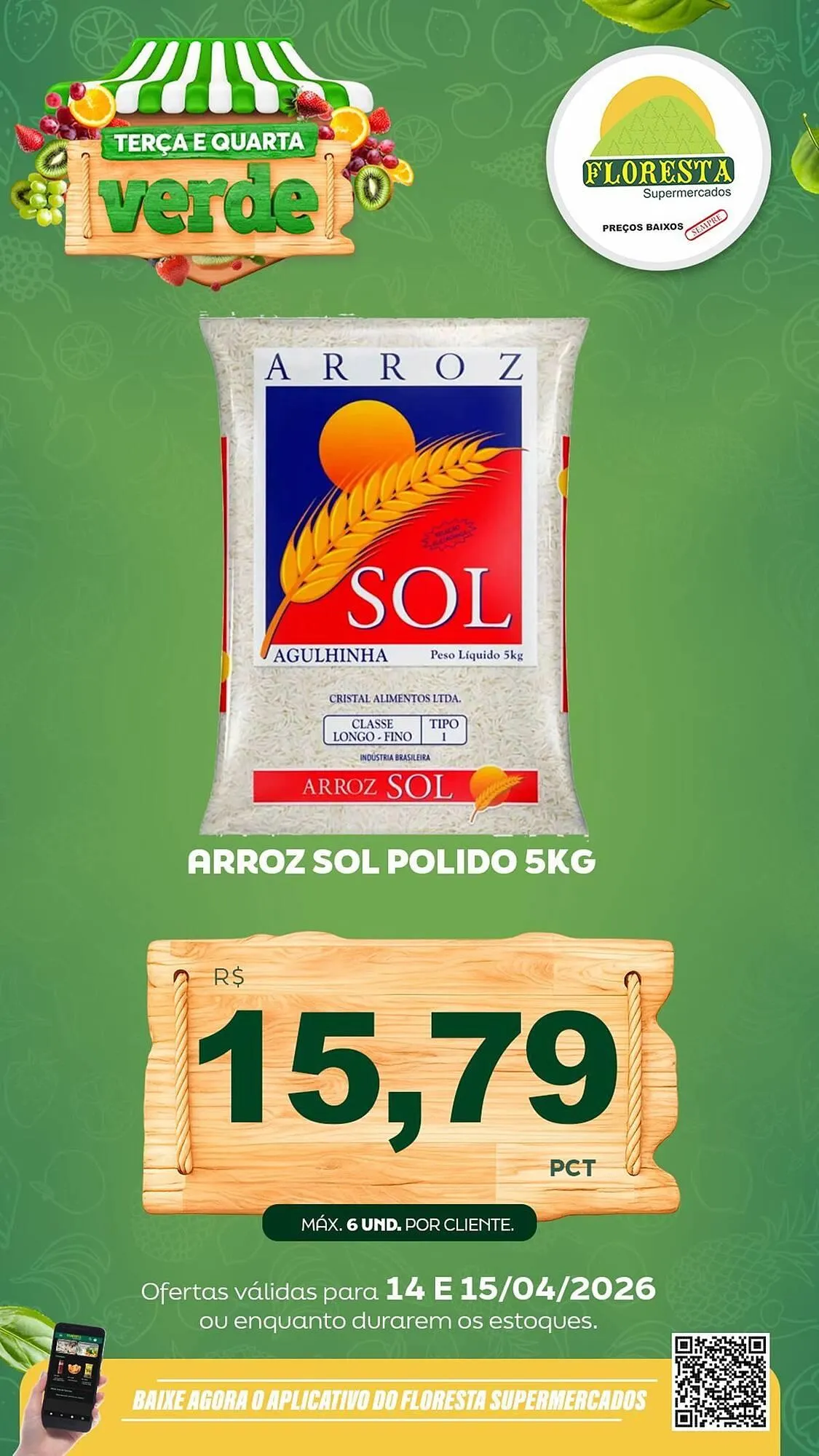 Encarte de Catálogo Floresta Supermercados 14 de abril até 15 de abril 2026 - Pagina 11