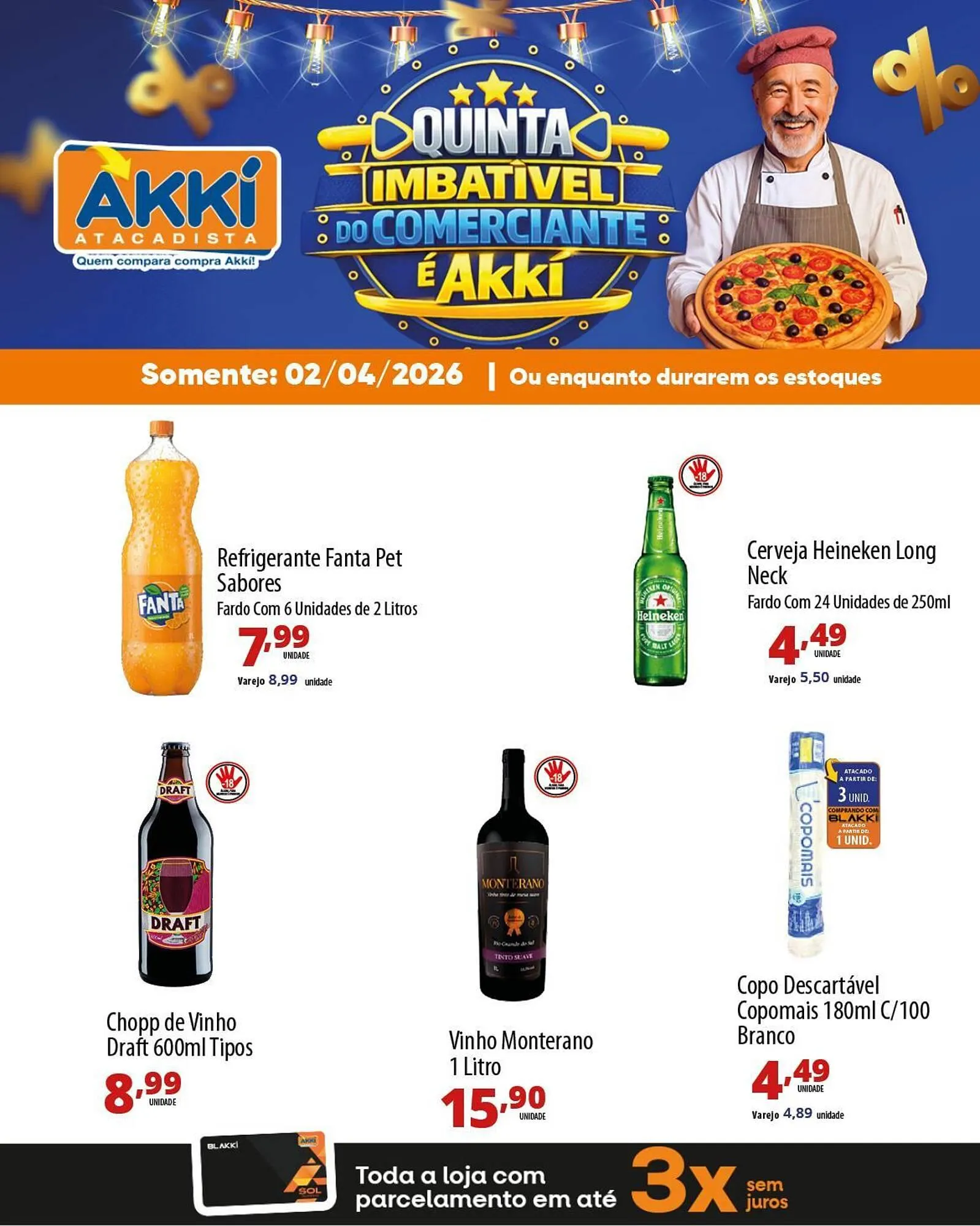 Encarte de Folheto Akki Atacadista 2 de abril até 2 de abril 2026 - Pagina 4