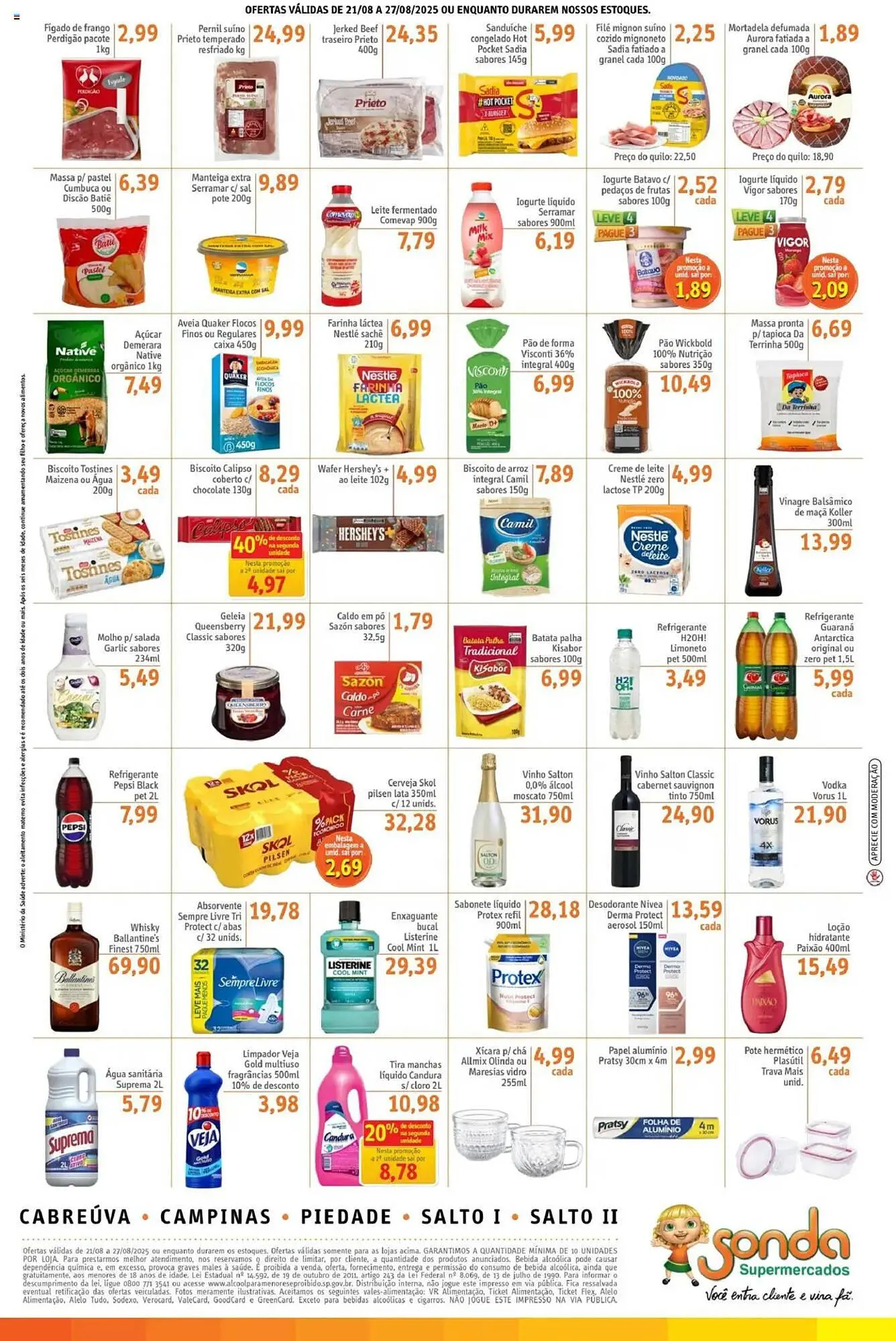 Encarte de Catálogo Sonda 21 de agosto até 27 de agosto 2025 - Pagina 2