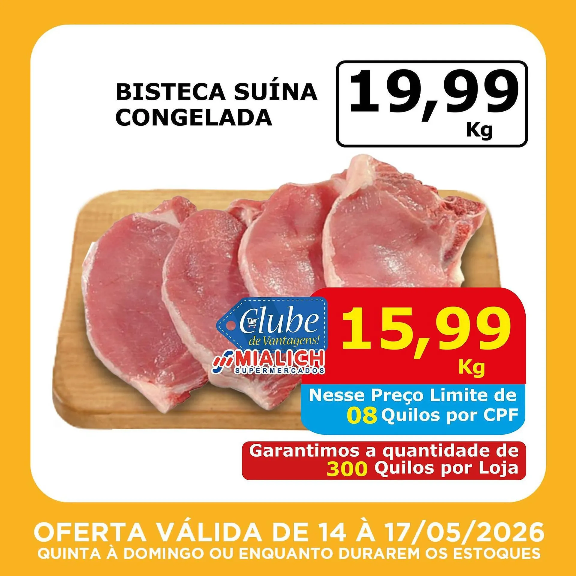 Encarte de Catálogo Mialich Supermercados 14 de maio até 17 de maio 2026 - Pagina 3