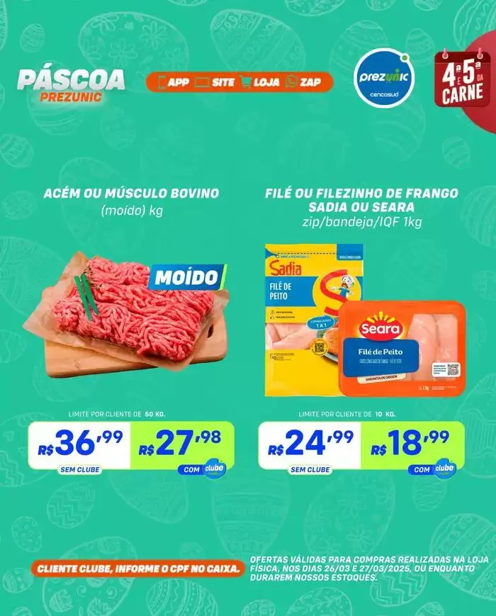 Encarte de Ofertas especiais atraentes para todos 26 de março até 27 de março 2025 - Pagina 8
