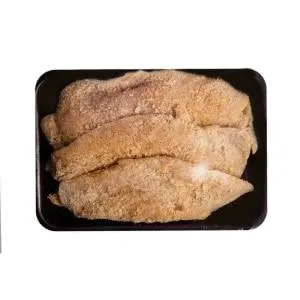 Filé de Peito de Frango Bife Empanado Temperado 500g