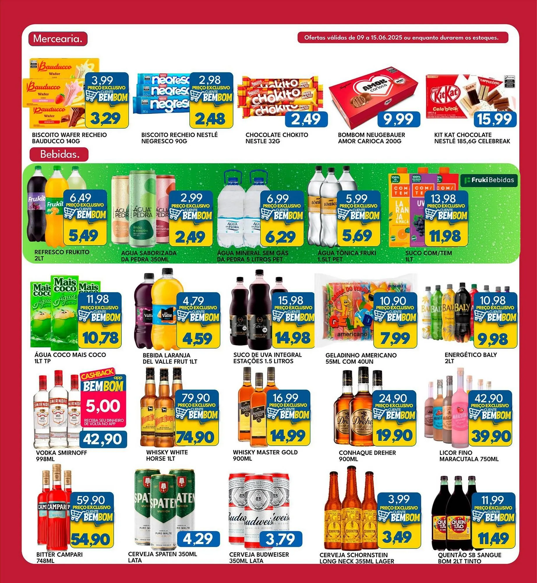 Encarte de Catálogo Rancho Bom Supermercados 9 de junho até 15 de junho 2025 - Pagina 6