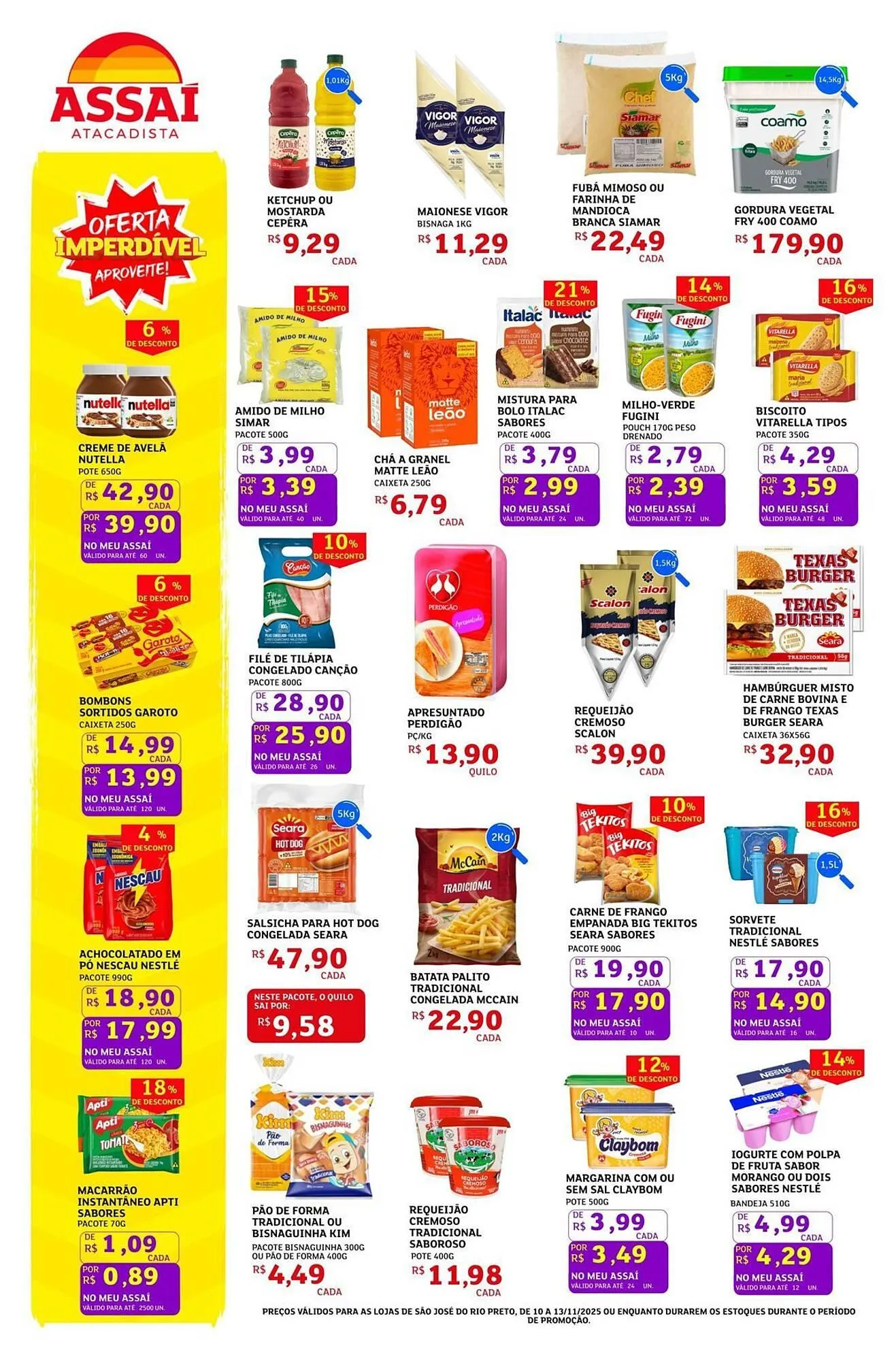 Encarte de Encarte Assaí Atacadista 10 de novembro até 13 de novembro 2025 - Pagina 2