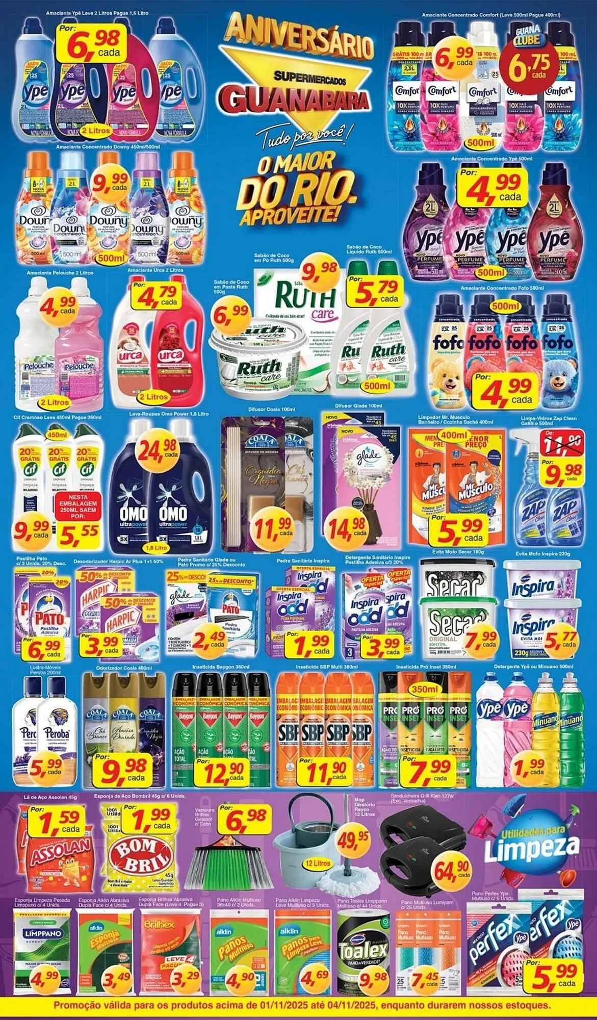 Encarte de Encarte Supermercados Guanabara 31 de outubro até 2 de novembro 2025 - Pagina 11