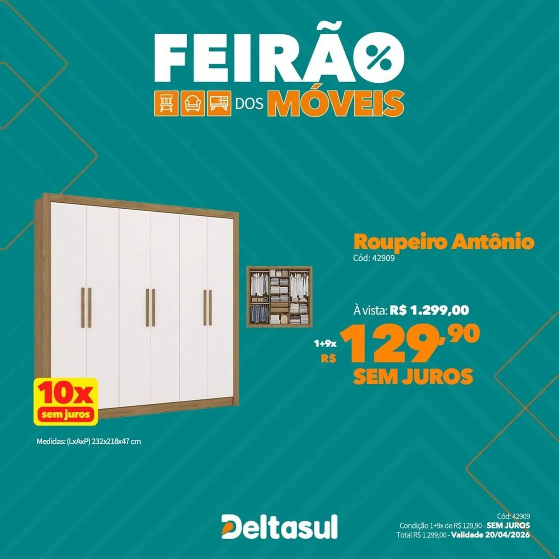 Encarte de Folheto Deltasul 13 de abril até 20 de abril 2026 - Pagina 8