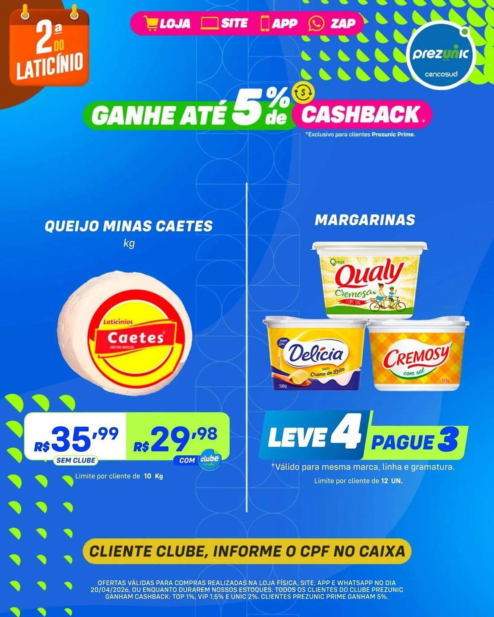 Encarte de Encarte Prezunic 20 de abril até 20 de abril 2026 - Pagina 5