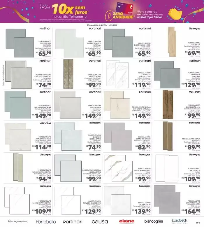 Encarte de GRÃ FEIRA TELHANORTE 24 de outubro até 11 de novembro 2024 - Pagina 3