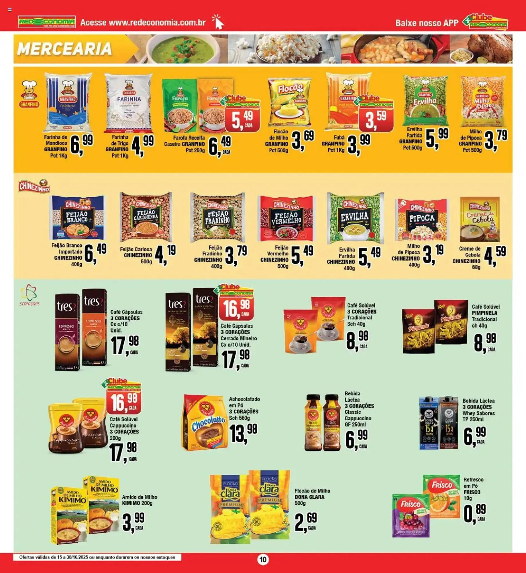 Encarte de Encarte Redeconomia 15 de outubro até 30 de outubro 2025 - Pagina 10