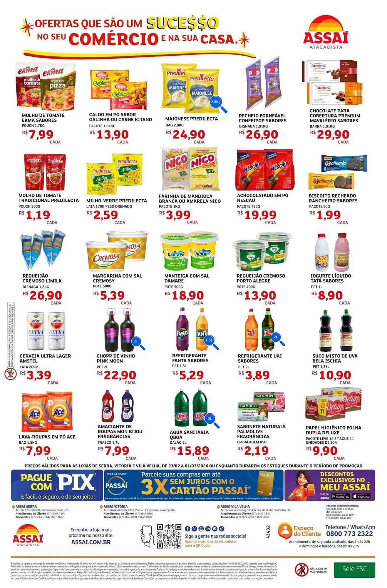 Encarte de Encarte Assaí Atacadista 23 de fevereiro até 1 de março 2026 - Pagina 2