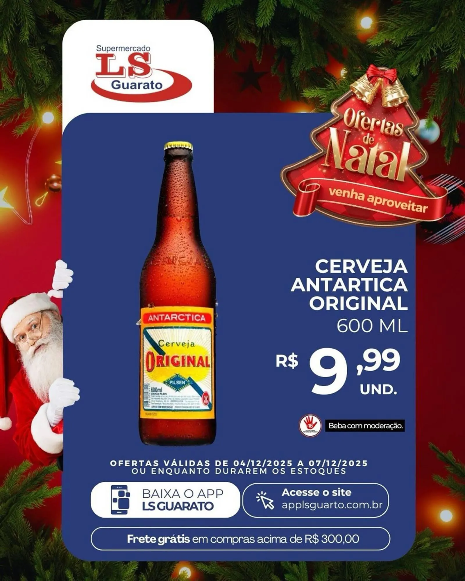 Encarte de Catálogo Supermercado LS Guarato 5 de dezembro até 7 de dezembro 2025 - Pagina 1